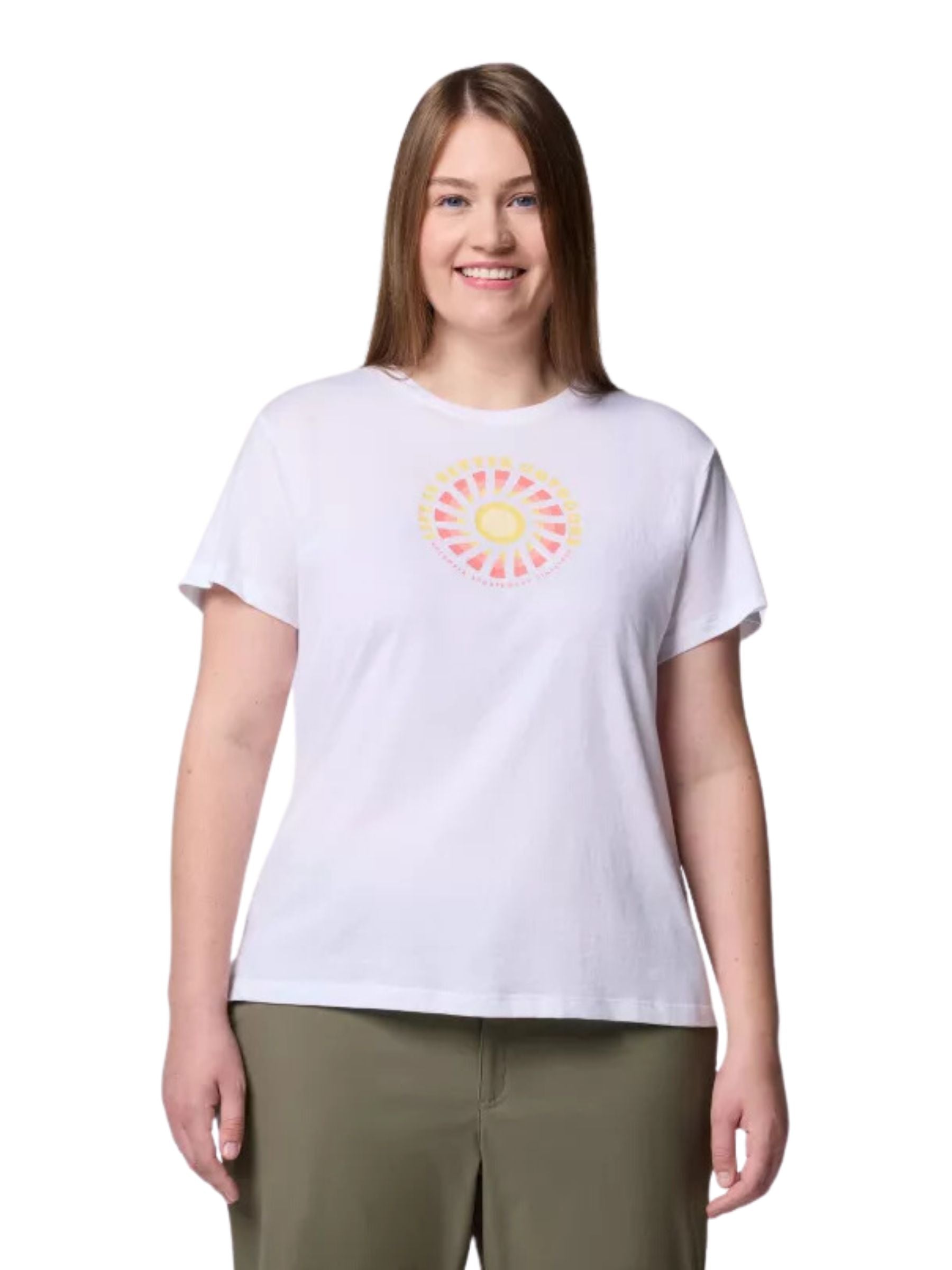 T-Shirt Ajustée Graphique Ruby Springs Taille Plus - White - Outdoor Life