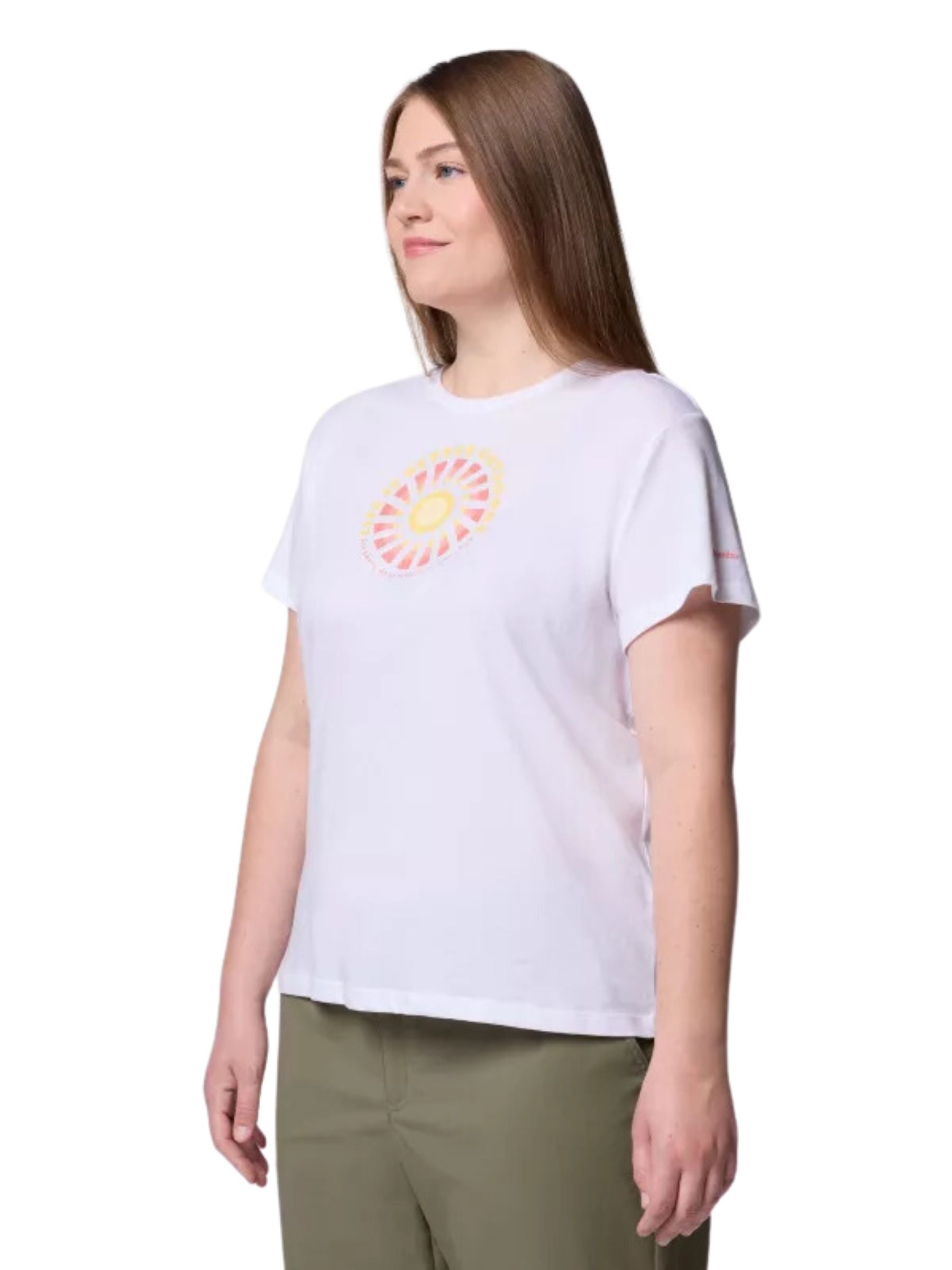 T-Shirt Ajustée Graphique Ruby Springs Taille Plus - White - Outdoor Life