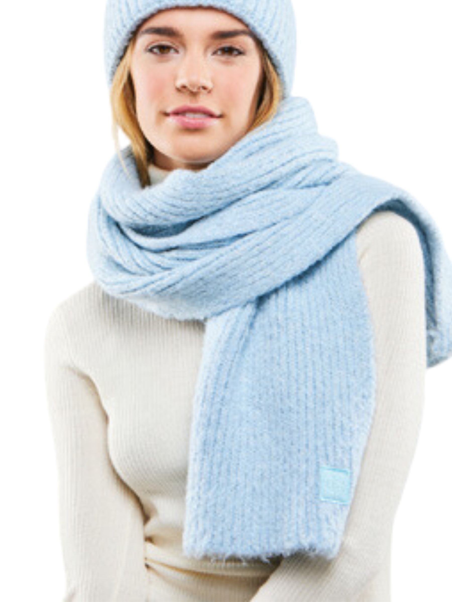 Clover Scarf (Light Blue) by Chaos