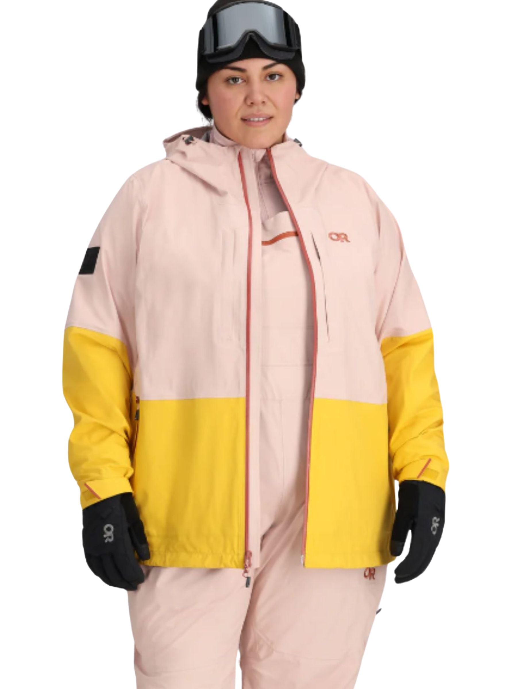 Outdoor Research Plus Size Carbide Jacket (Sienna Saffron)