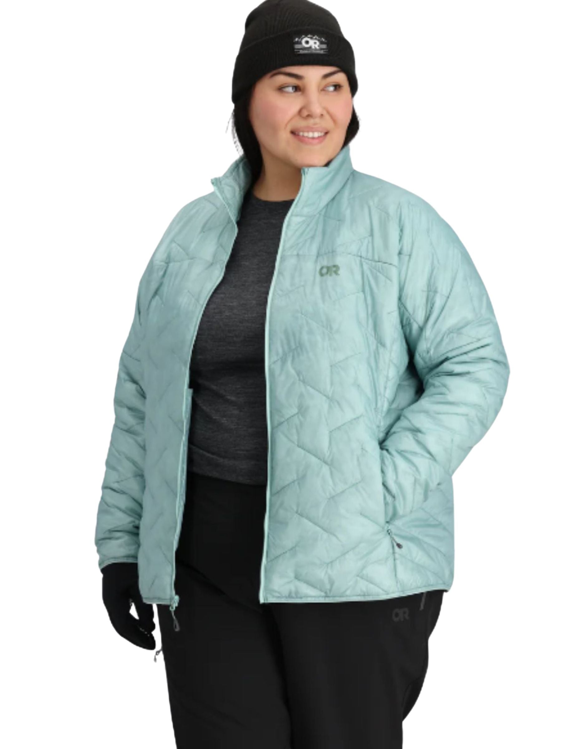 Manteau SuperStrand LT Taille Plus (Sage) d'Outdoor Research