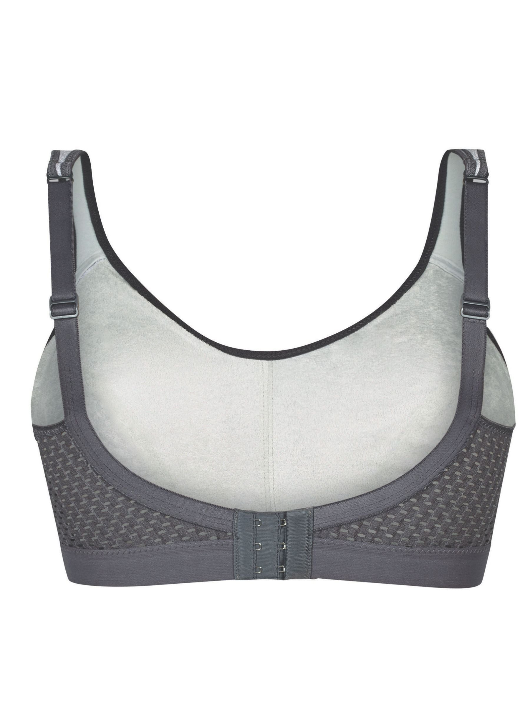  Soutien-Gorge de Sport Extreme Control Gris Chiné Taille Plus Pour Femme d'Anita