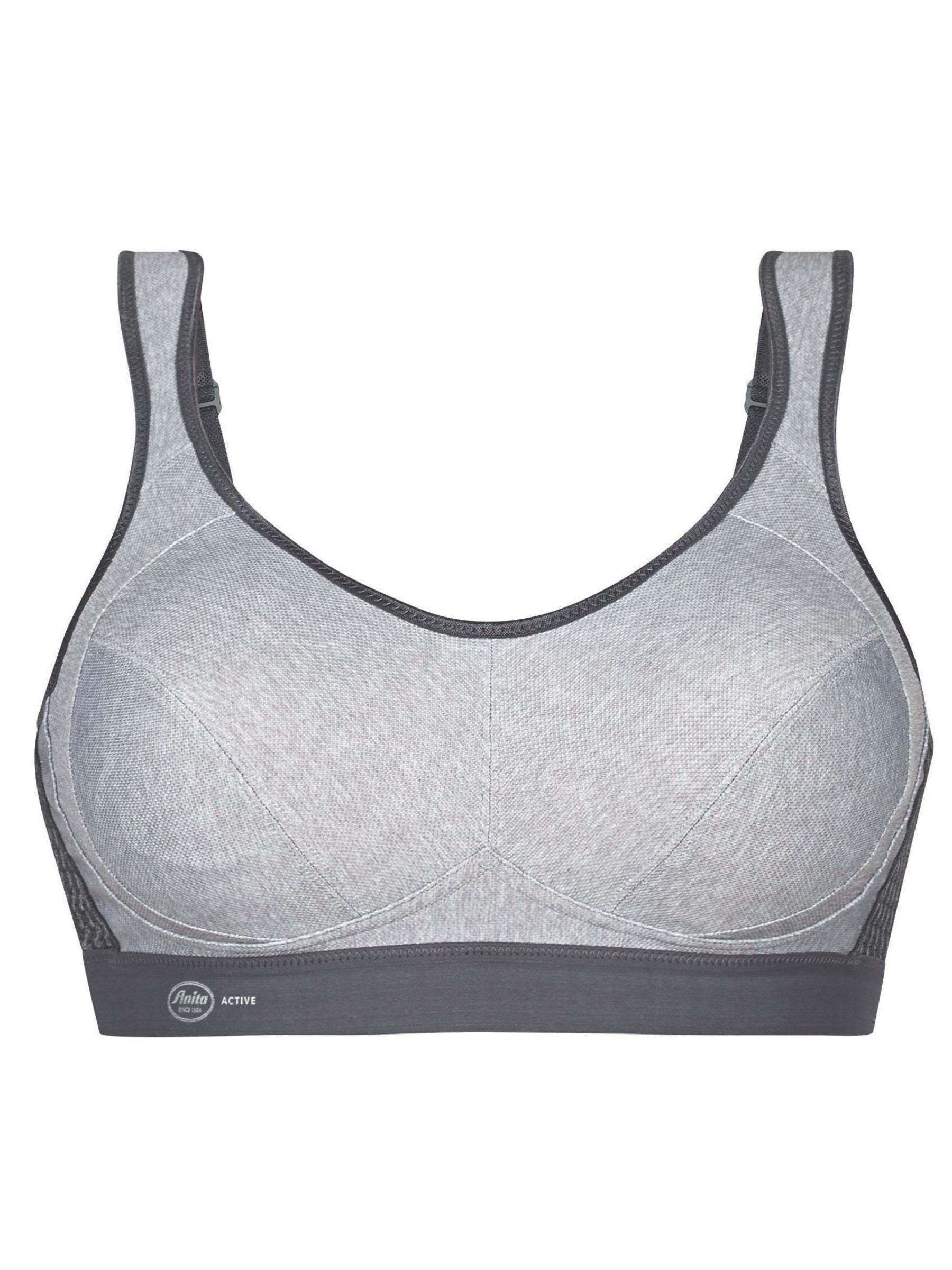  Soutien-Gorge de Sport Extreme Control Gris Chiné Taille Plus Pour Femme d'Anita