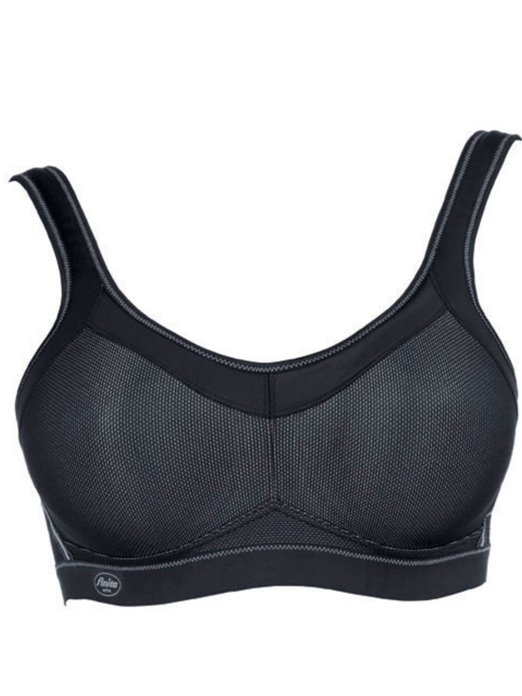 Soutien-Gorge de Sport Noir avec Support Maximal Taille Plus Pour Femme d'Anita