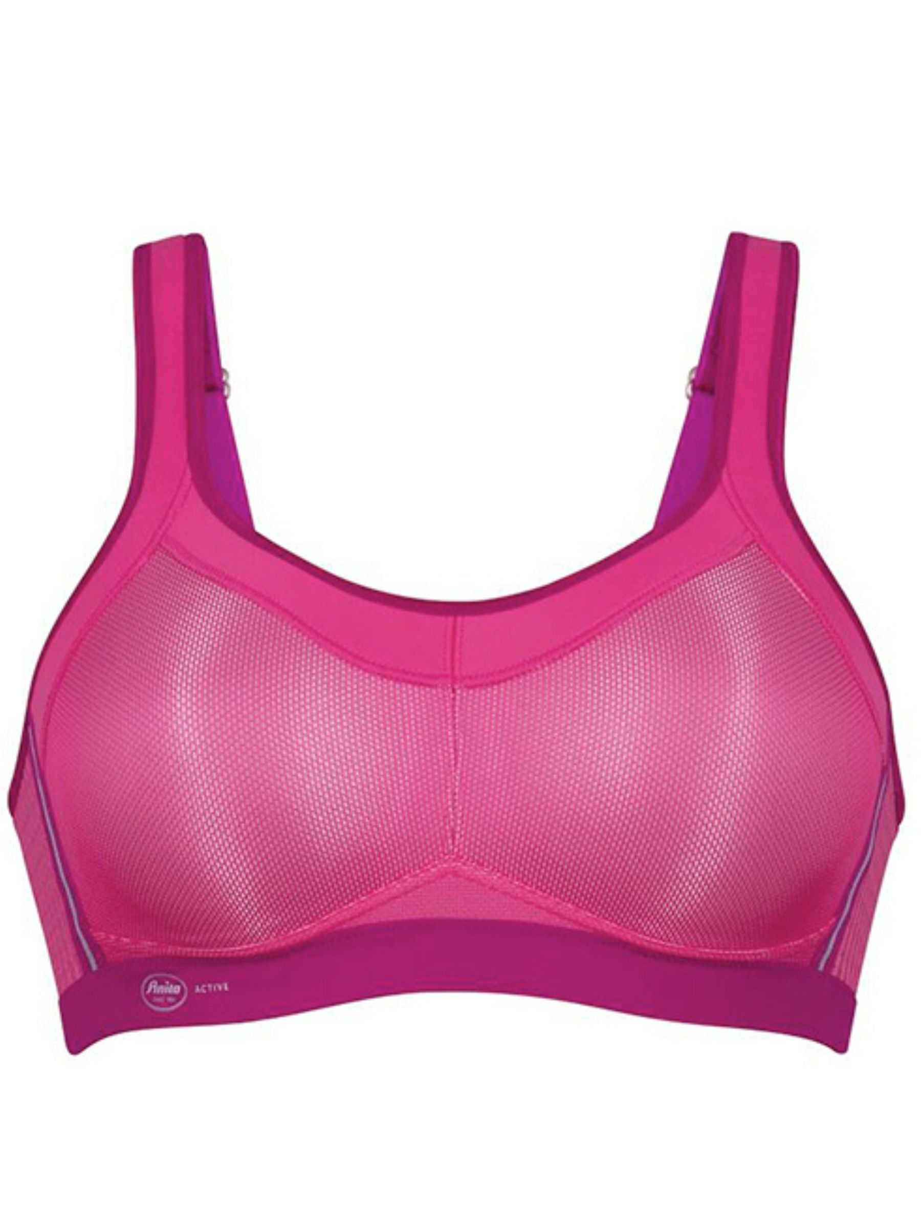 Soutien-Gorge de Sport Rose Électrique avec Support Maximal Taille Plus Pour Femme d'Anita