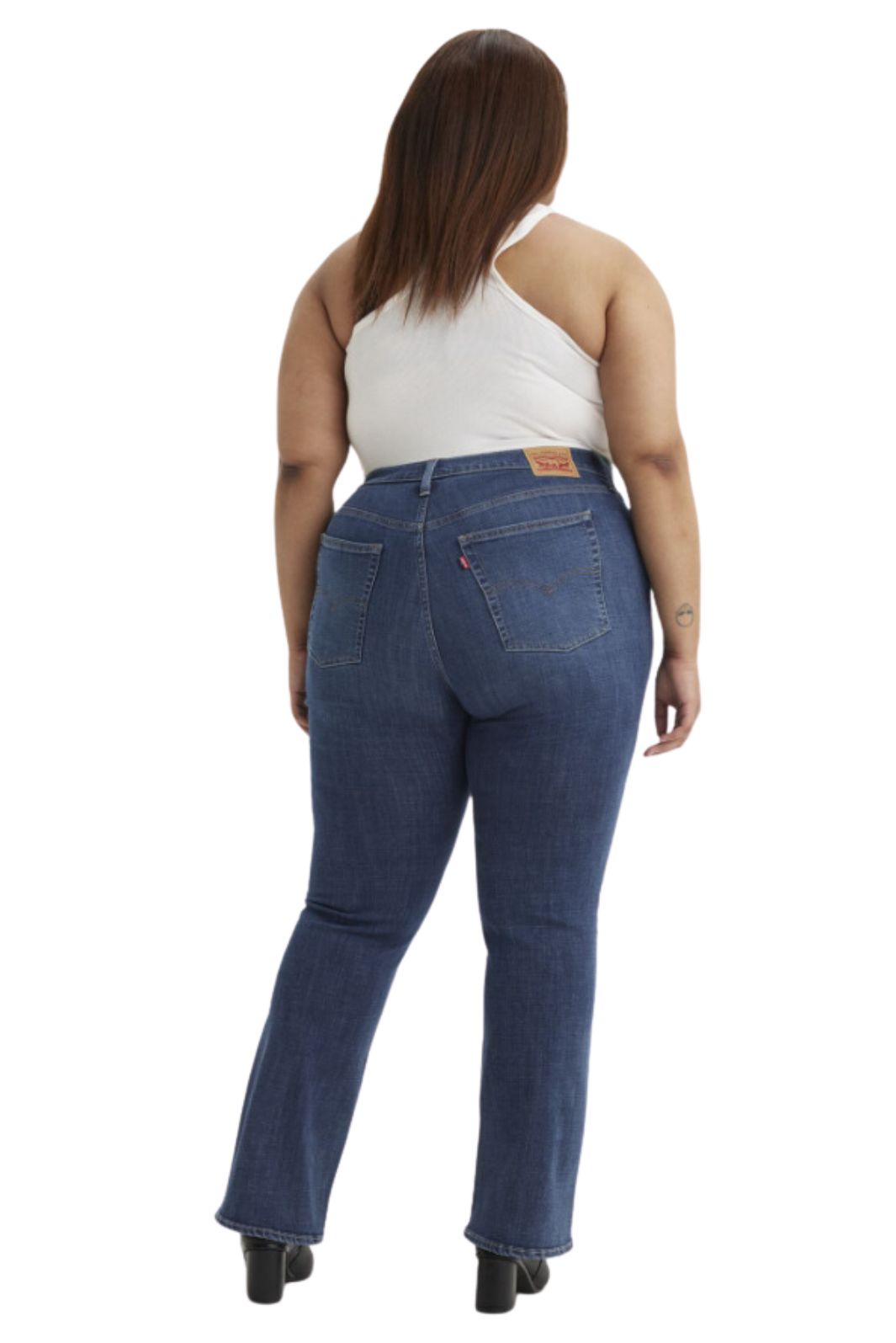 High Waist Jeans Ankle Boot 725 Plus Size by Levi's