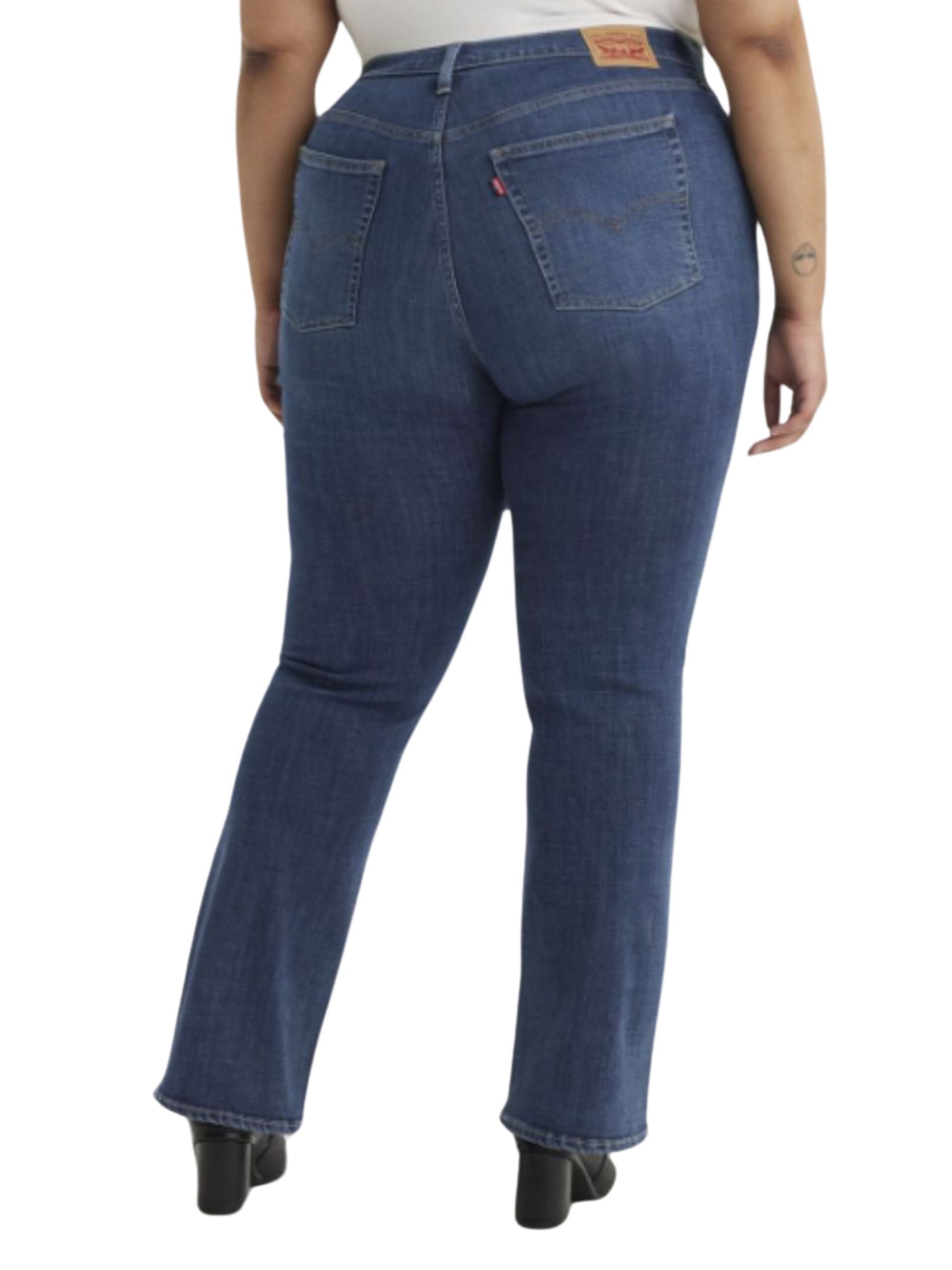 Jeans Taille Haute Bottillon 725 Taille Plus (Lapis Dark Horse) de Levi's