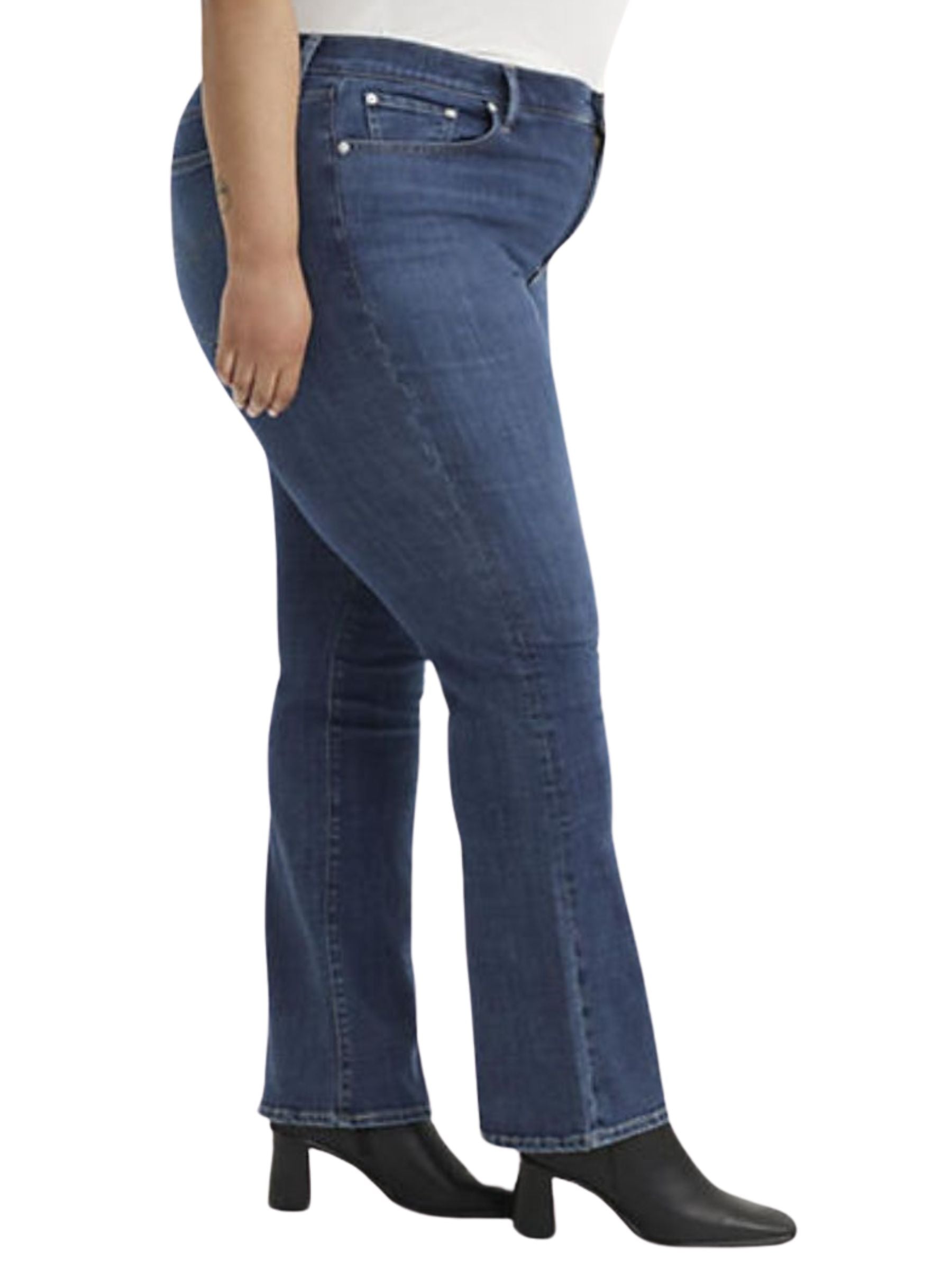 High Waist Jeans Ankle Boot 725 Plus Size by Levi's