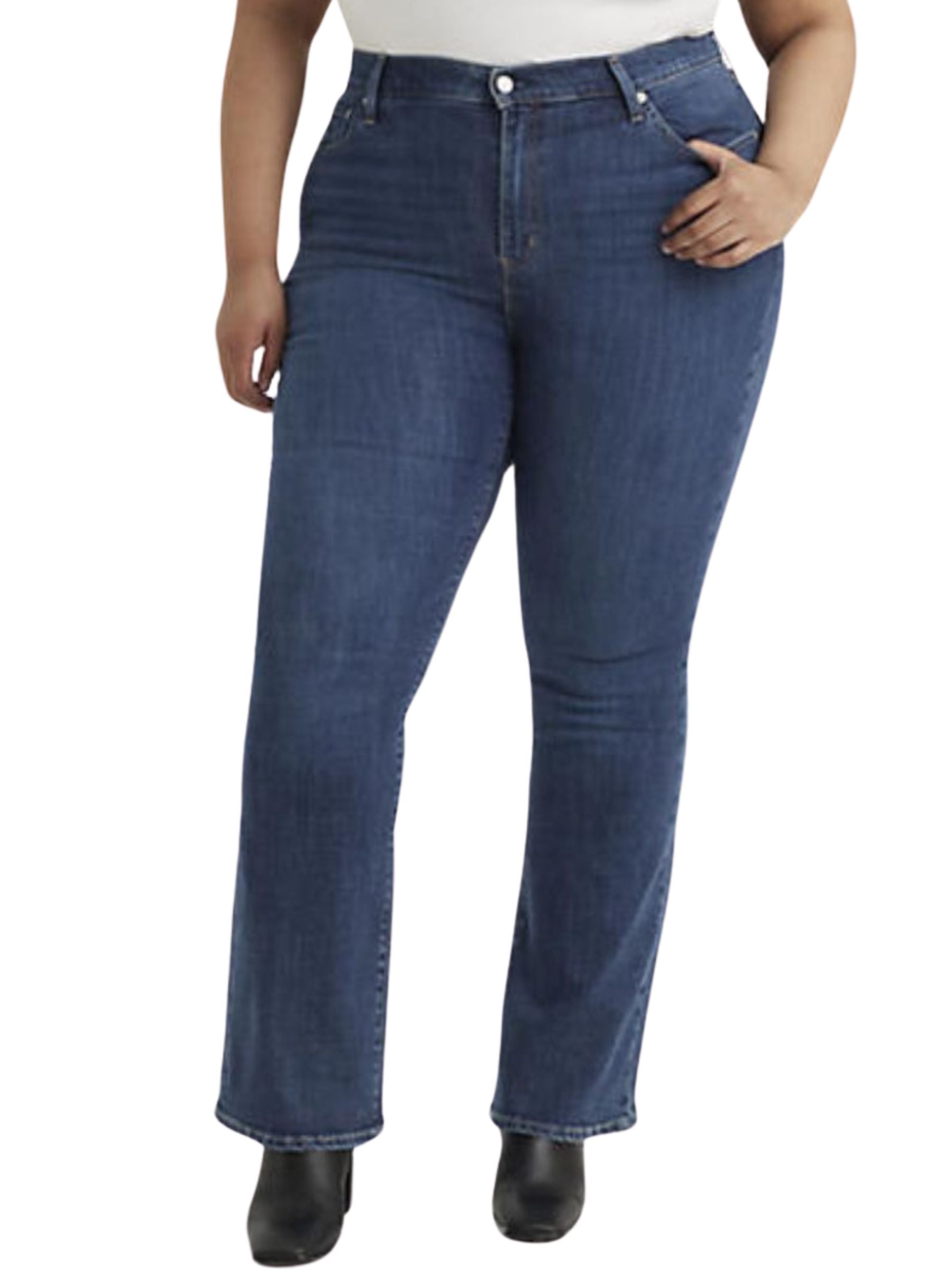 High Waist Jeans Ankle Boot 725 Plus Size by Levi's