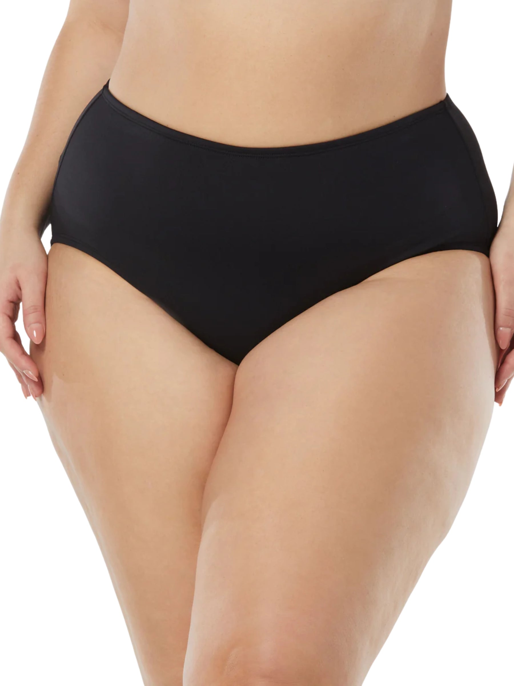 Bas de Maillot Chloé Taille Plus - Noir