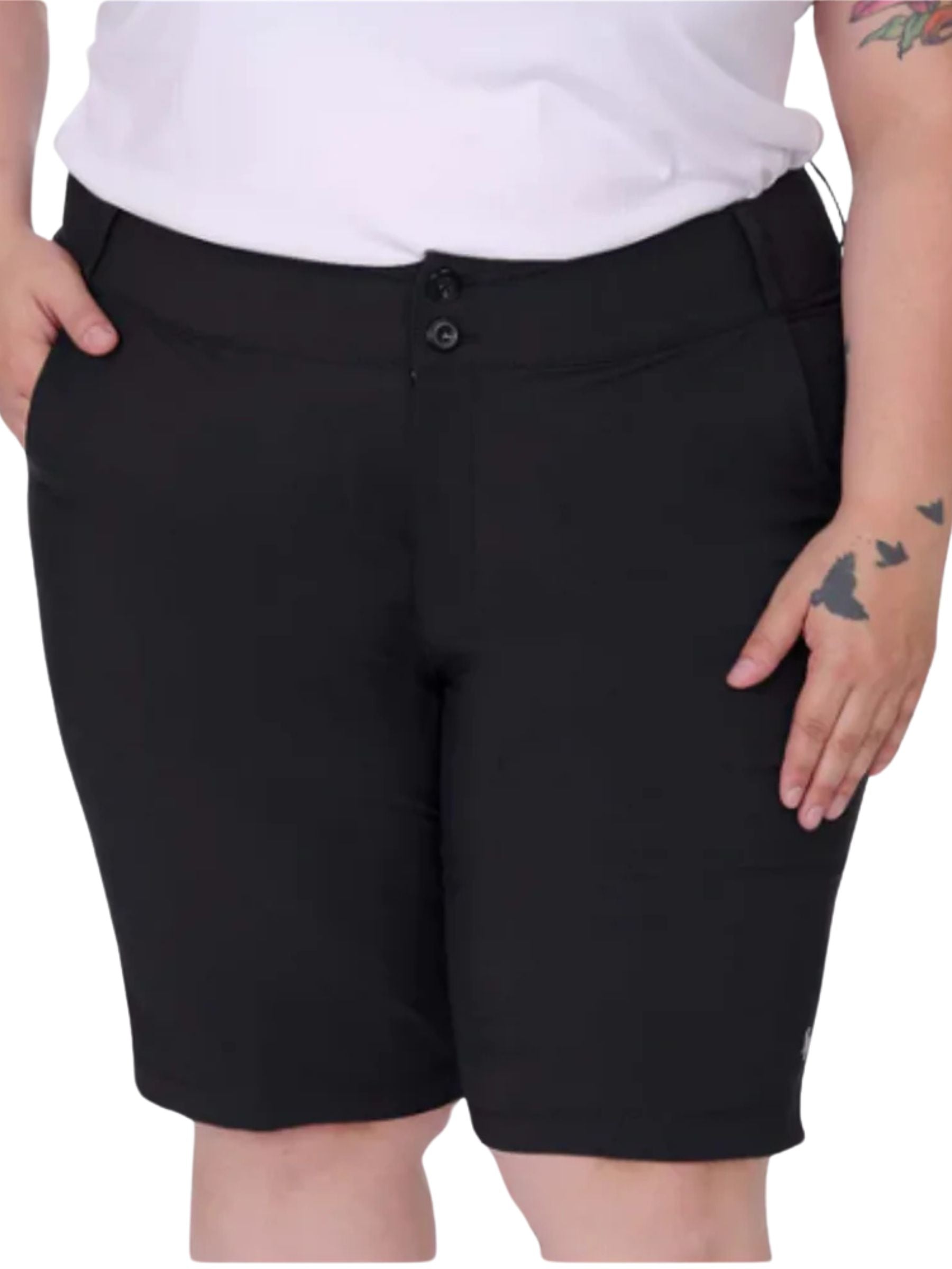 Plus Size Sunset Max Golf Bermuda Shorts by Sportive Plus