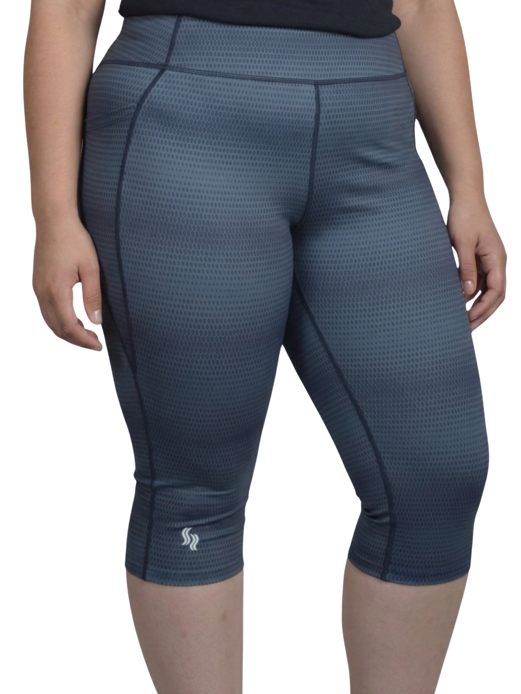 Capri Chic Chocs Taille Plus - Total Eclipse