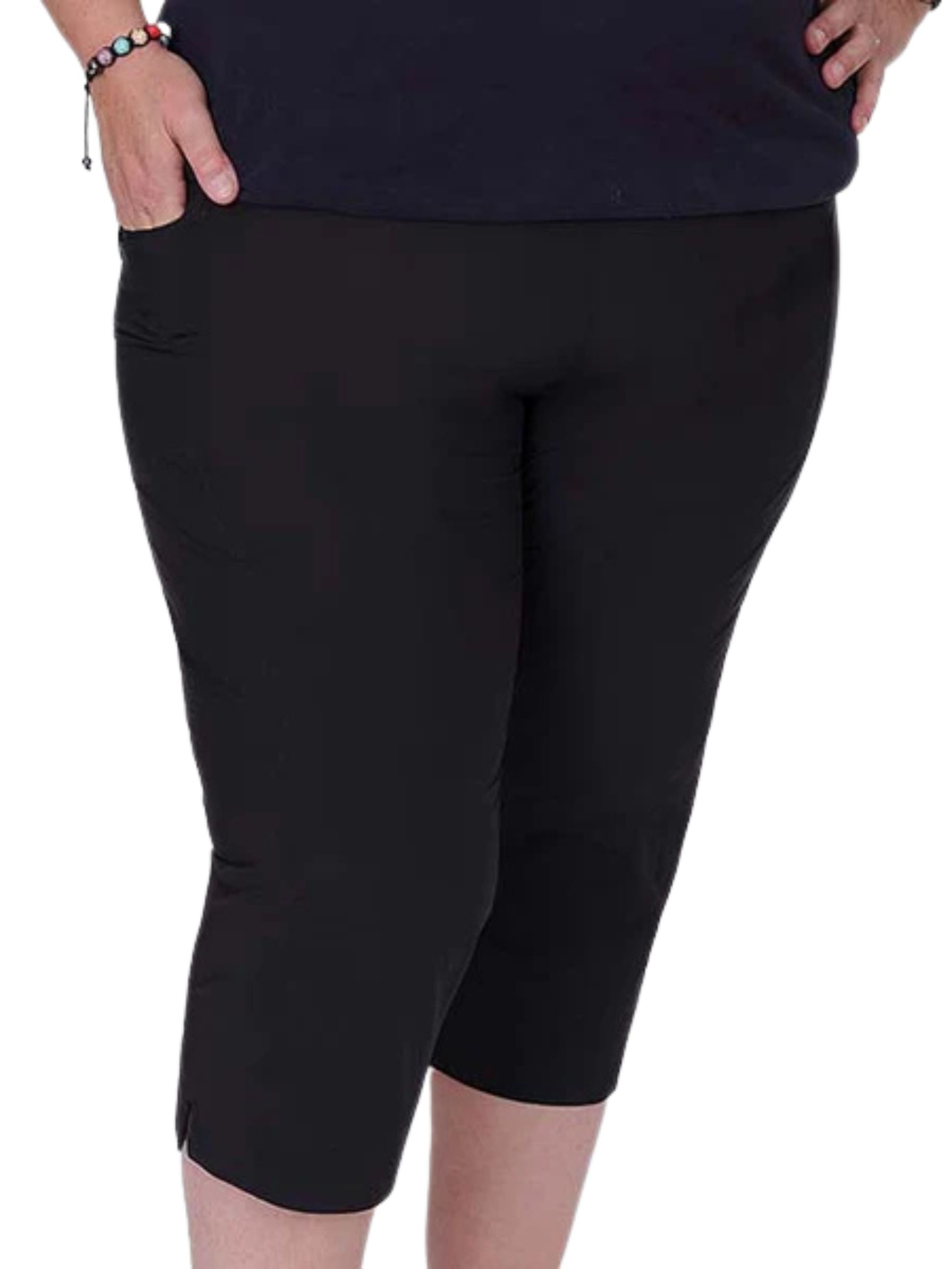 Caption Plus Size Hiking Capris by Sportive Plus