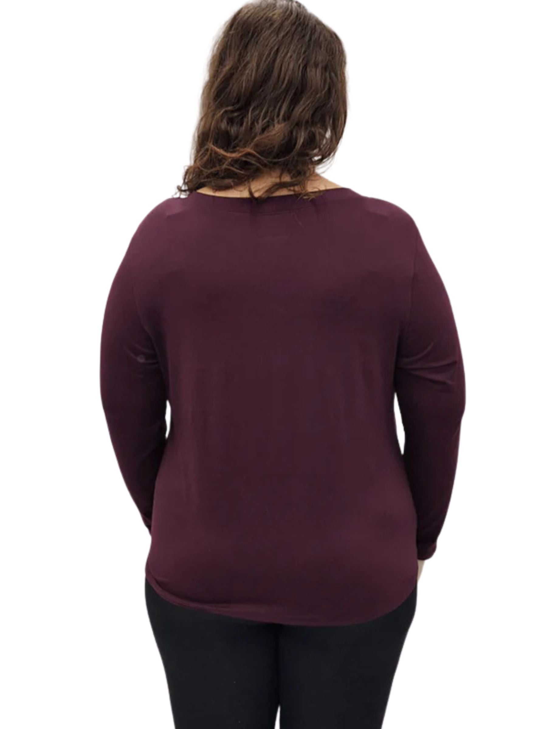 Plus Size Mont Valin Print Poly-Spandex Sweaters by Sportive Plus