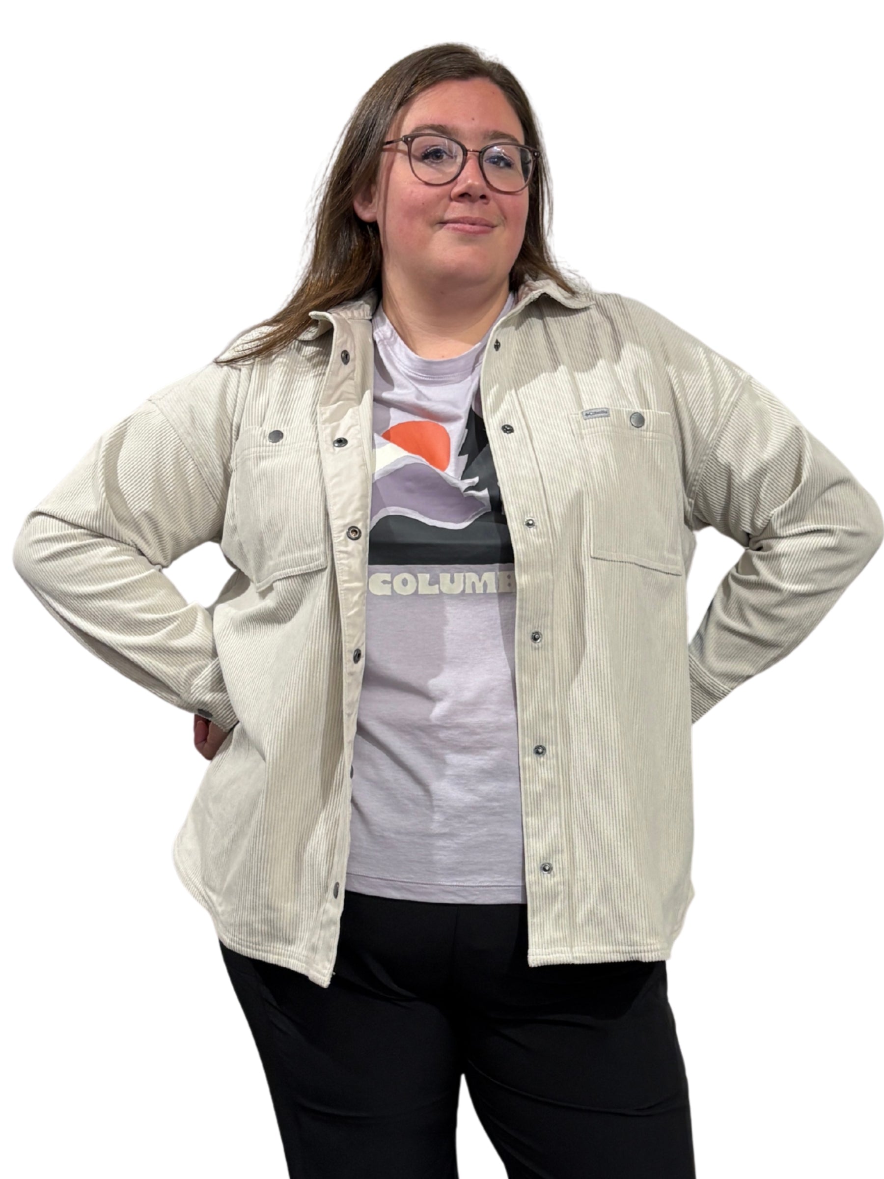 Chemise Columbia Silver Ridge 2.0 manche longue saumon femme Chemise Columbia Silver Ridge 2.0 manche longue saumon femme