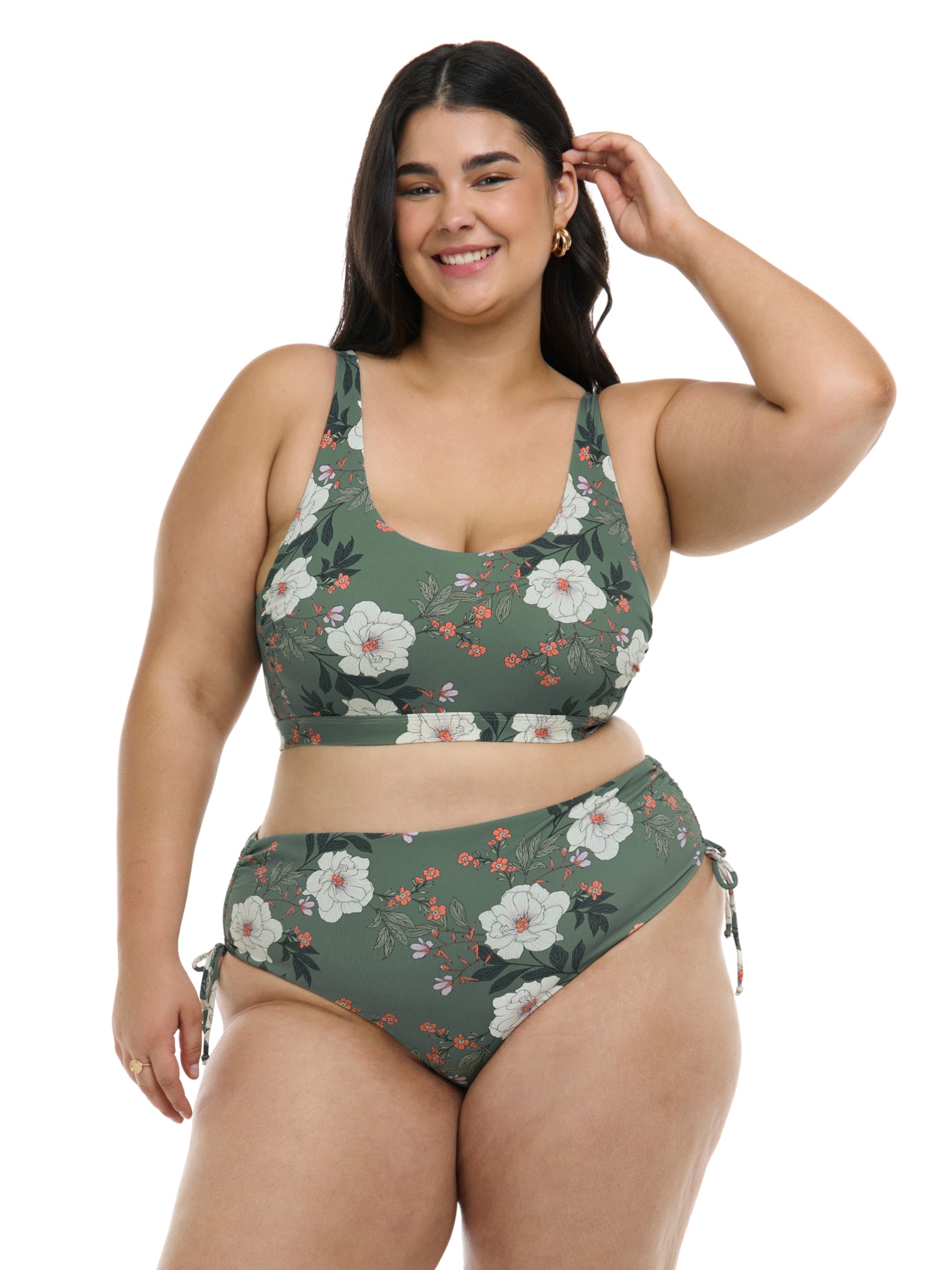 Aurora Amore Plus Size Swimsuit Top - Saguaro