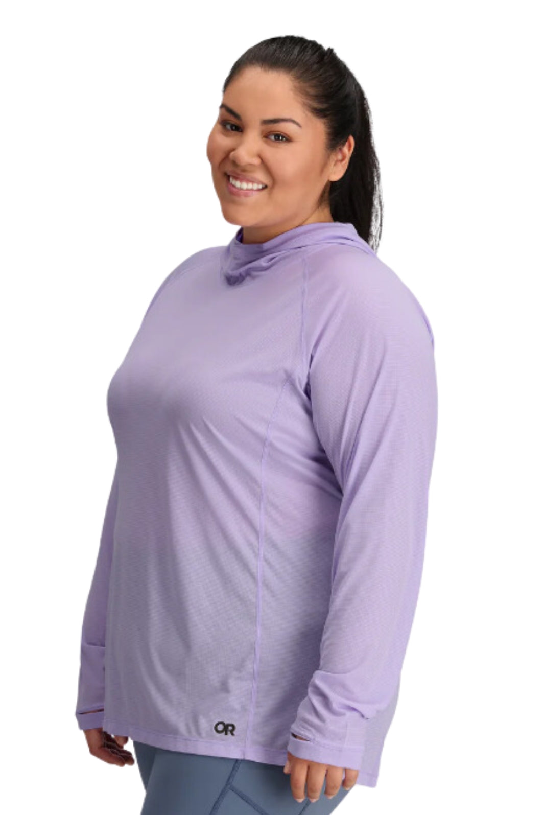 Chandail Hoodie Echo Taille Plus (Lavender) d'Outdoor Research