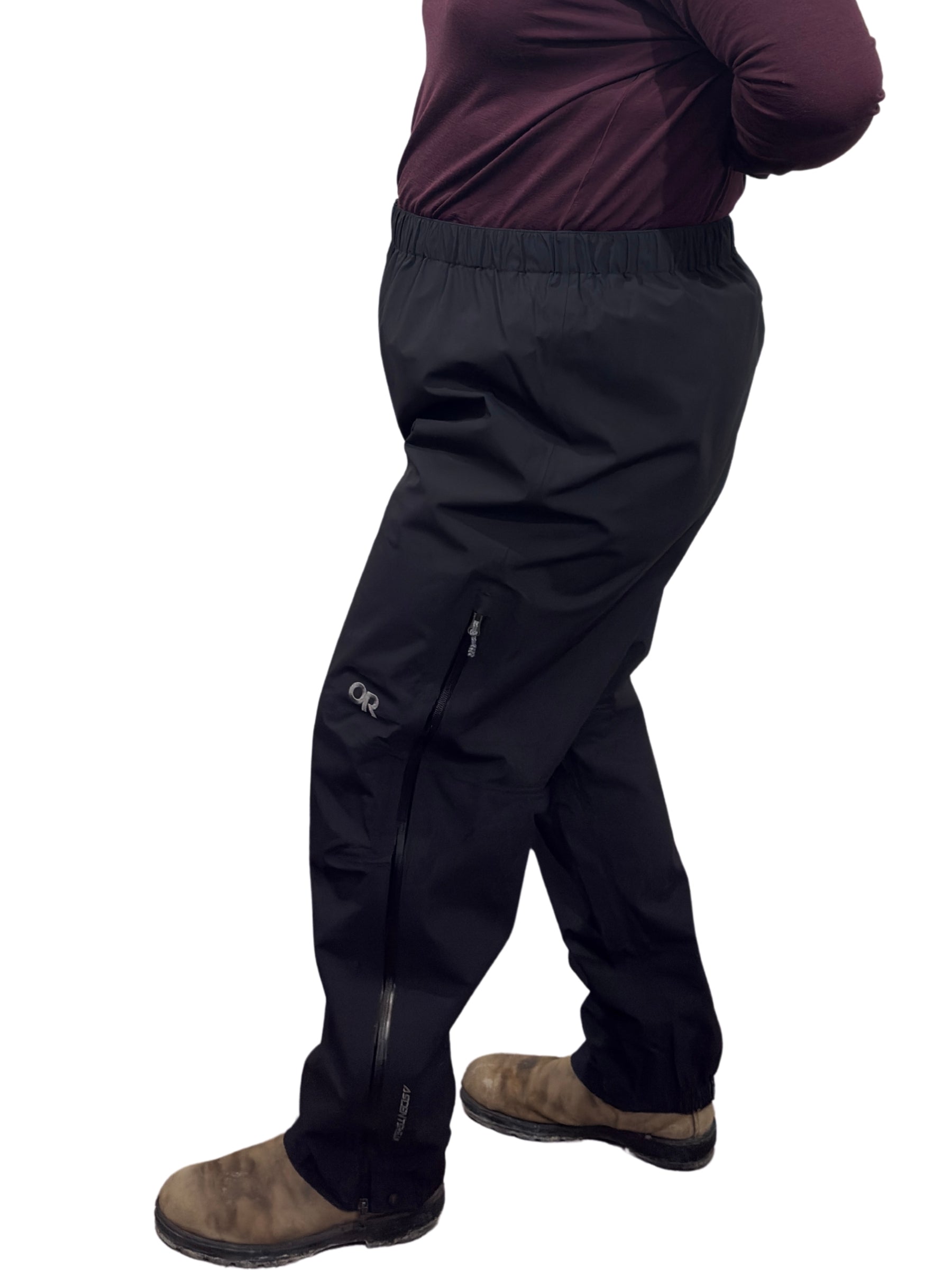 Aspire 3L Waterproof Pants Plus Size - Black
