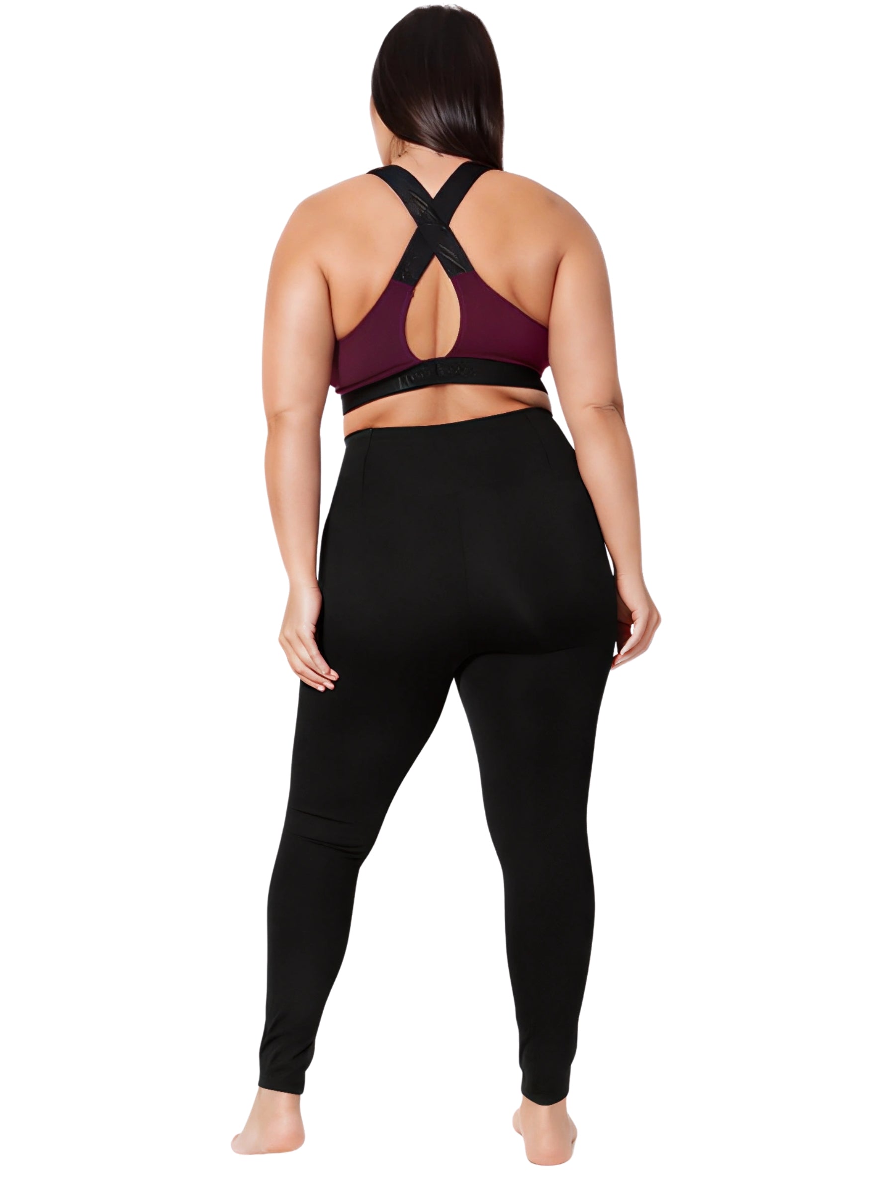 Legging Gainant Le Everywhere 26'' Taille Plus - Noir