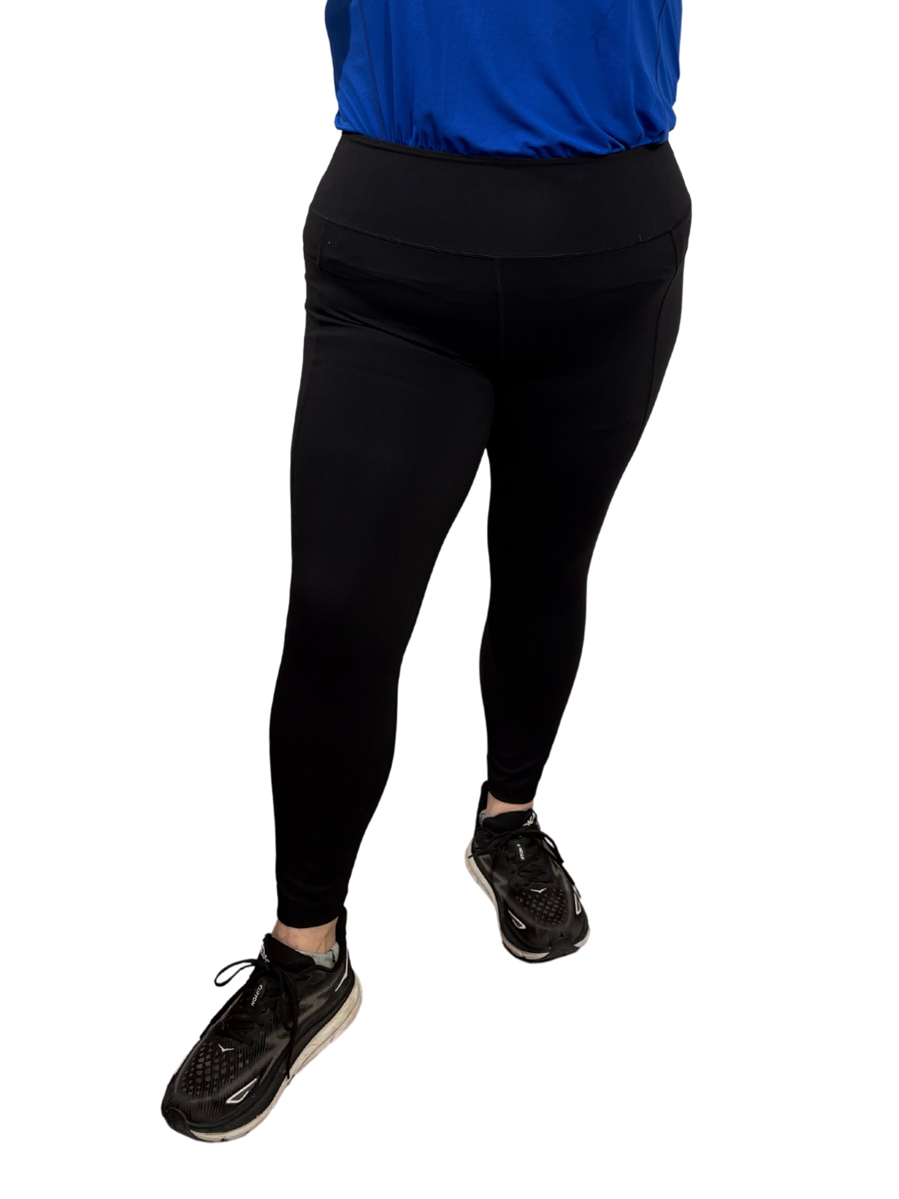 Legging Taille Haute Velocity Taille Plus (Noir) de MPG