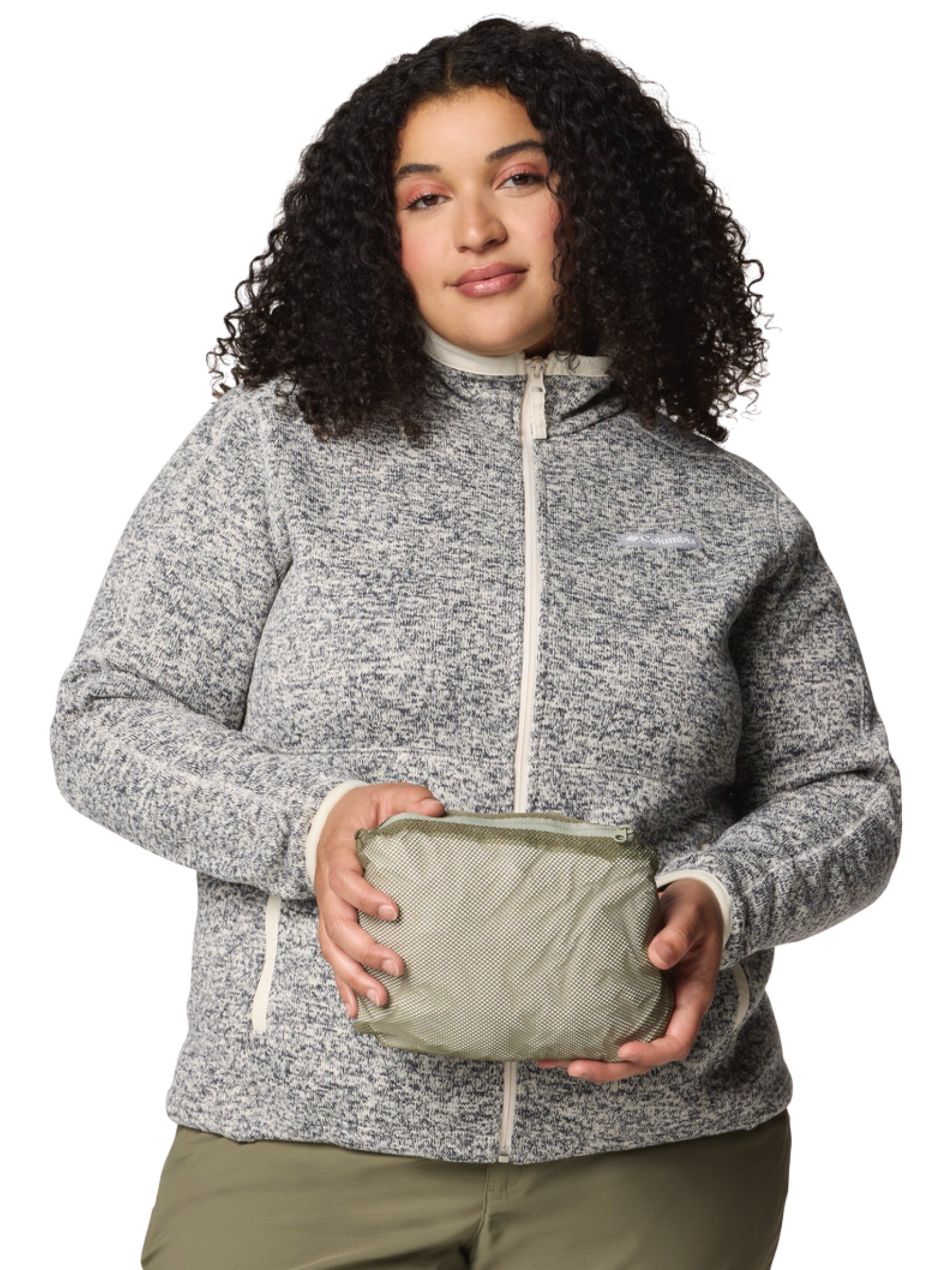 Arcadia II Plus Size Coat - Safari