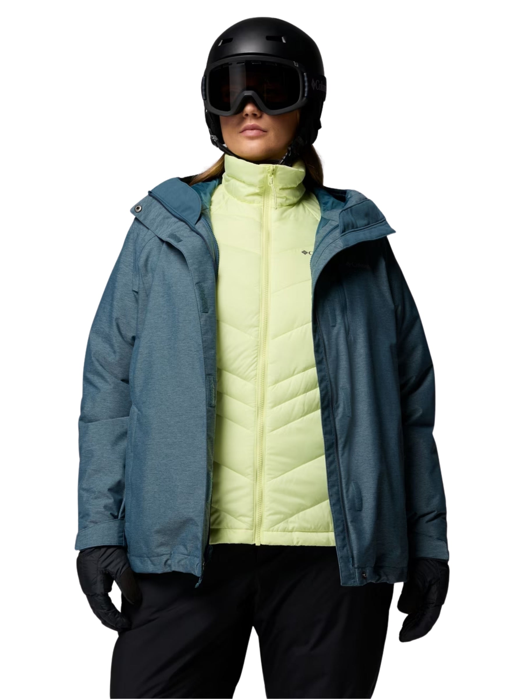 Whirlibird V Interchangeable Coat Plus Size - Everblue Cross Dye