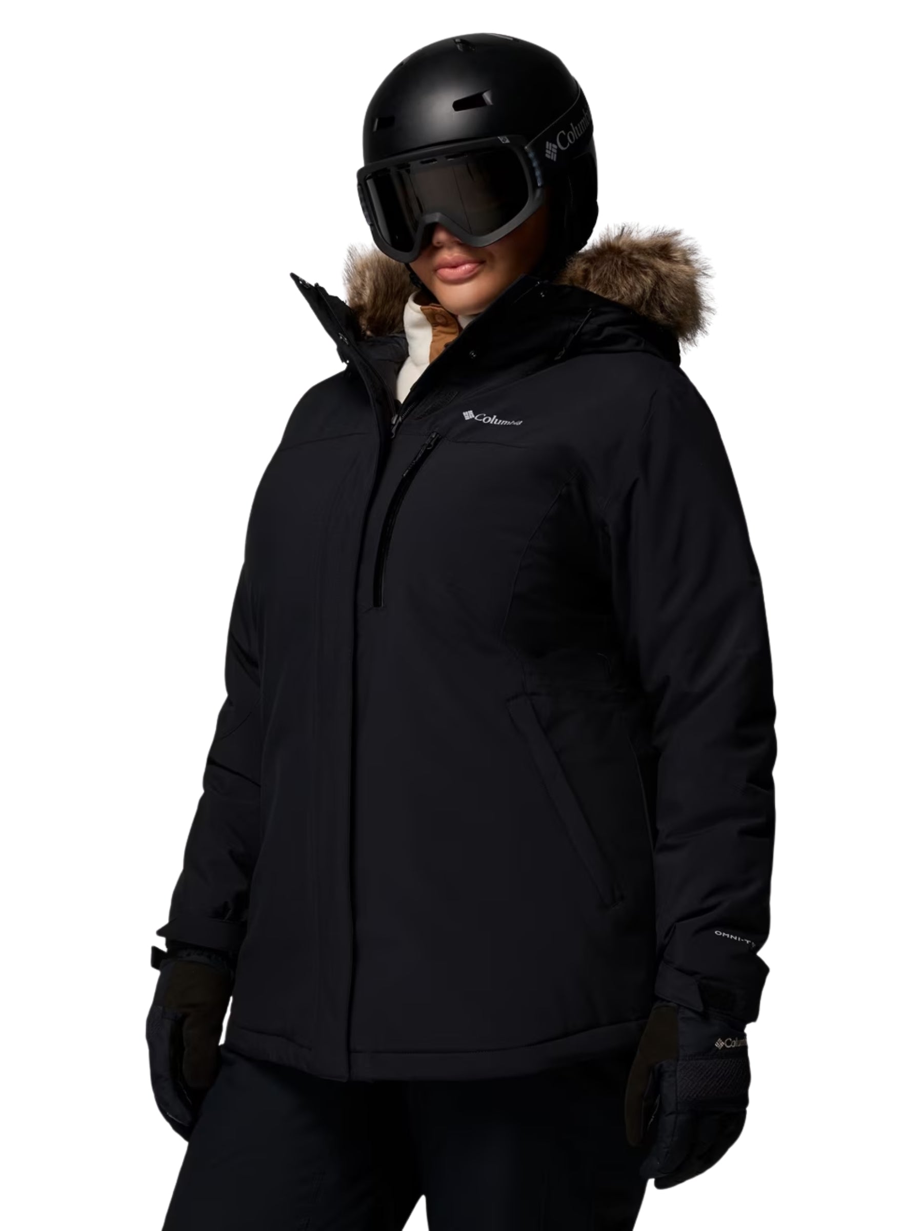 Manteau Isolant Ava Alpine II Taille Plus - Noir