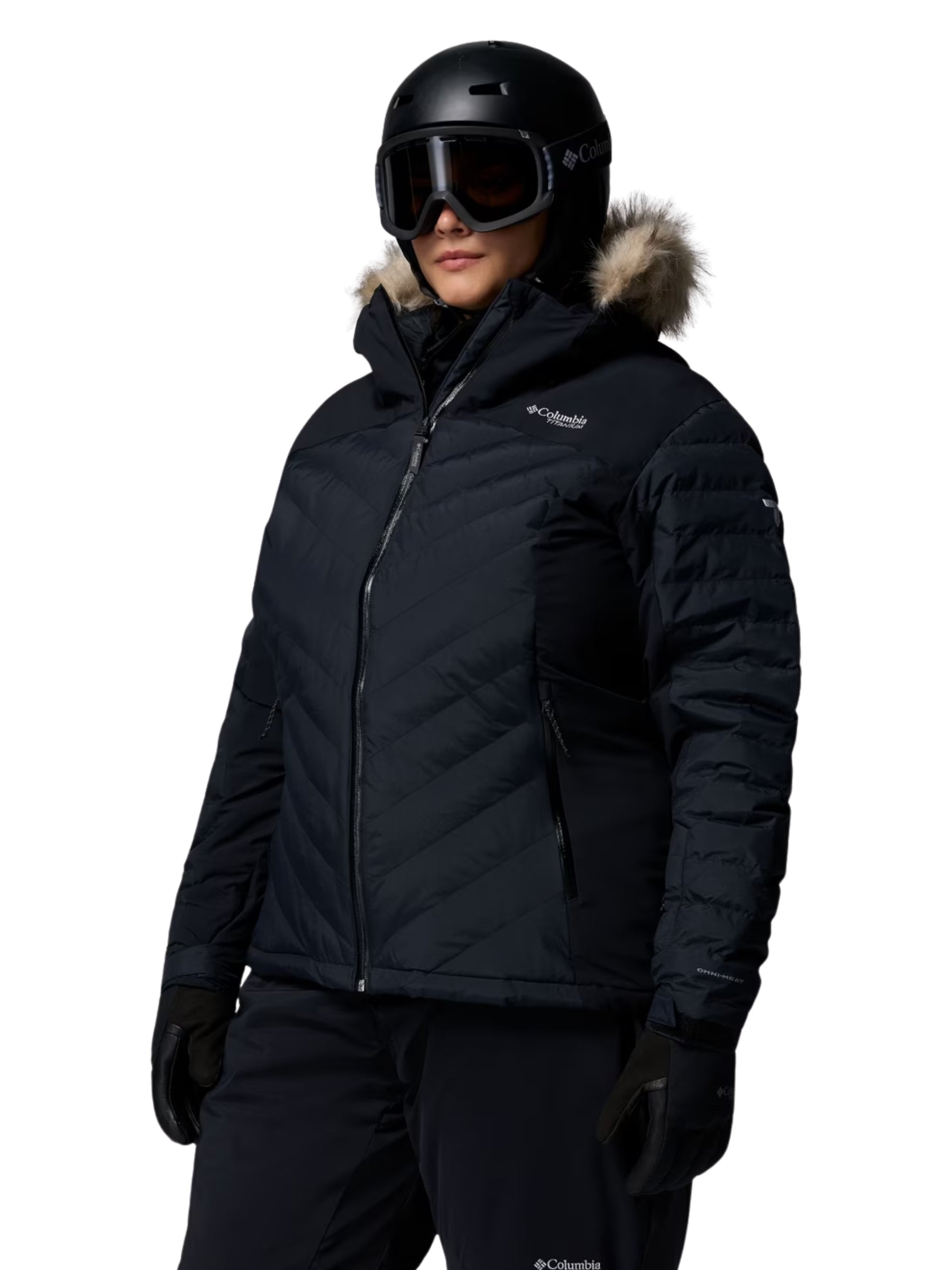 Manteau Isolant Bird Mountain III Taille Plus - Noir