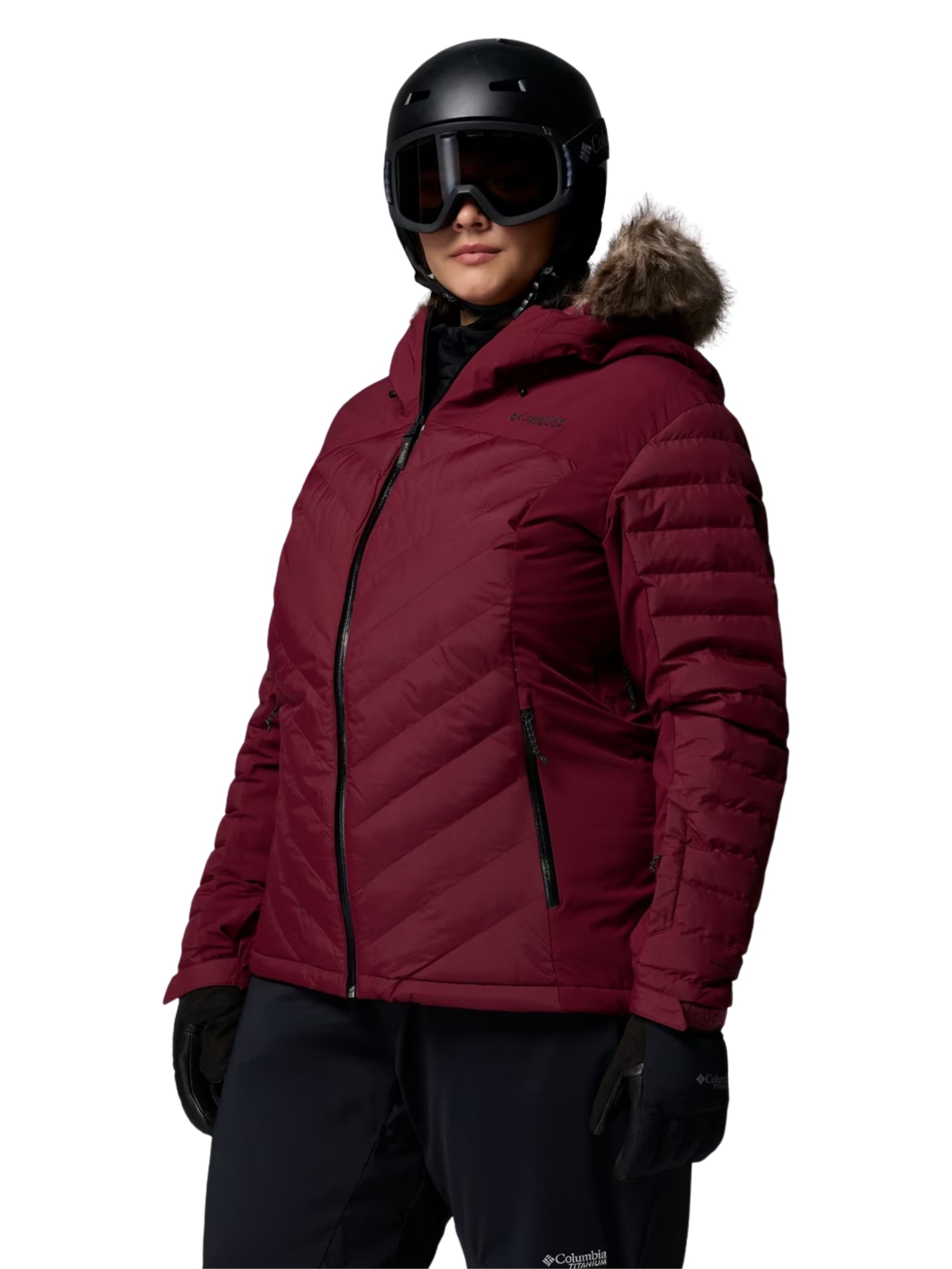 Manteau Isolant Bird Mountain III Taille Plus - Rich Wine