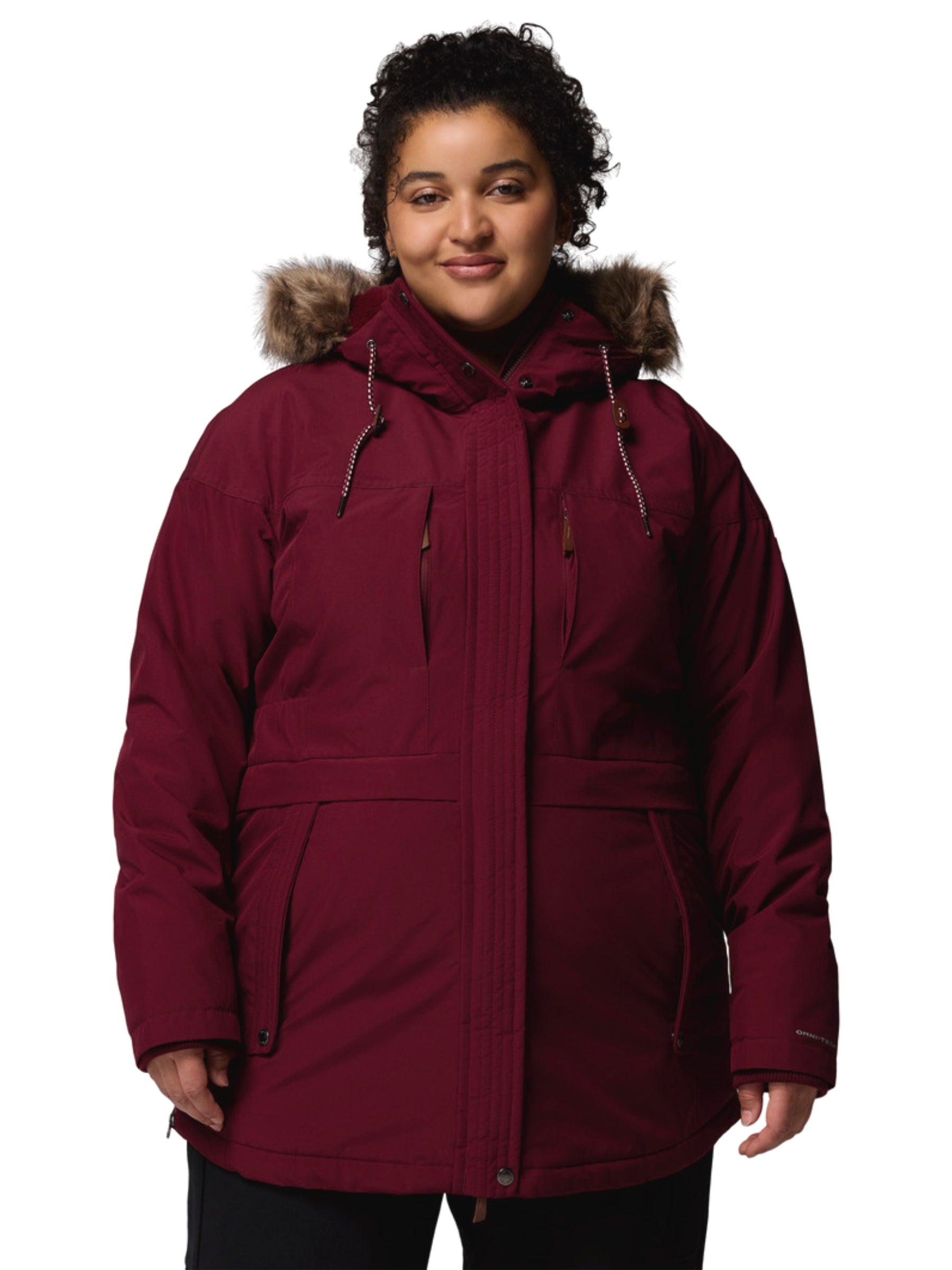 Manteau Isolé Payton Pass II Taille Plus - Rich Wine