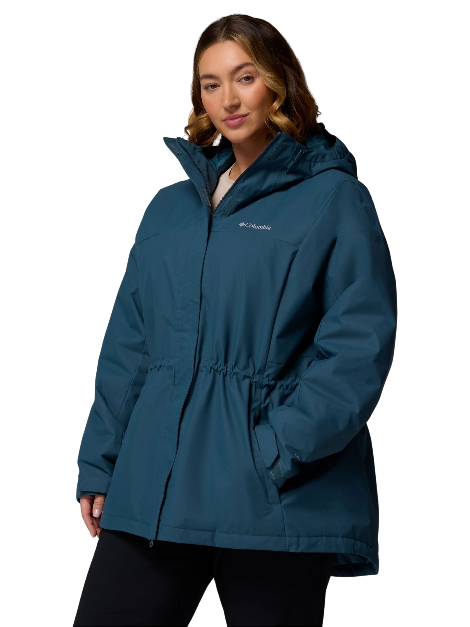 Manteau Long Isolé Hikebound II Taille Plus - Everblue