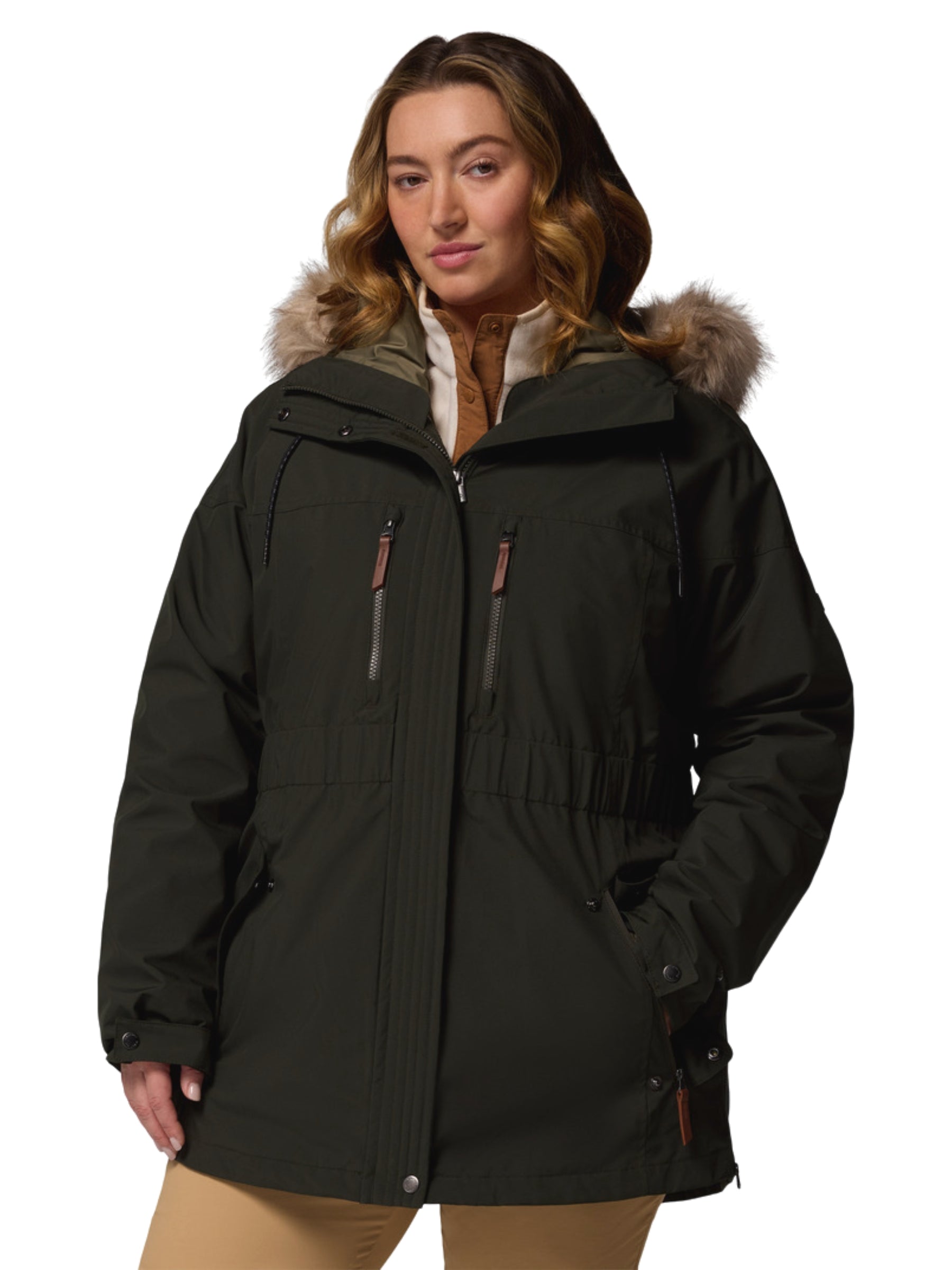 Manteau Payton Pass II Interchangeable Taille Plus - Greenscape