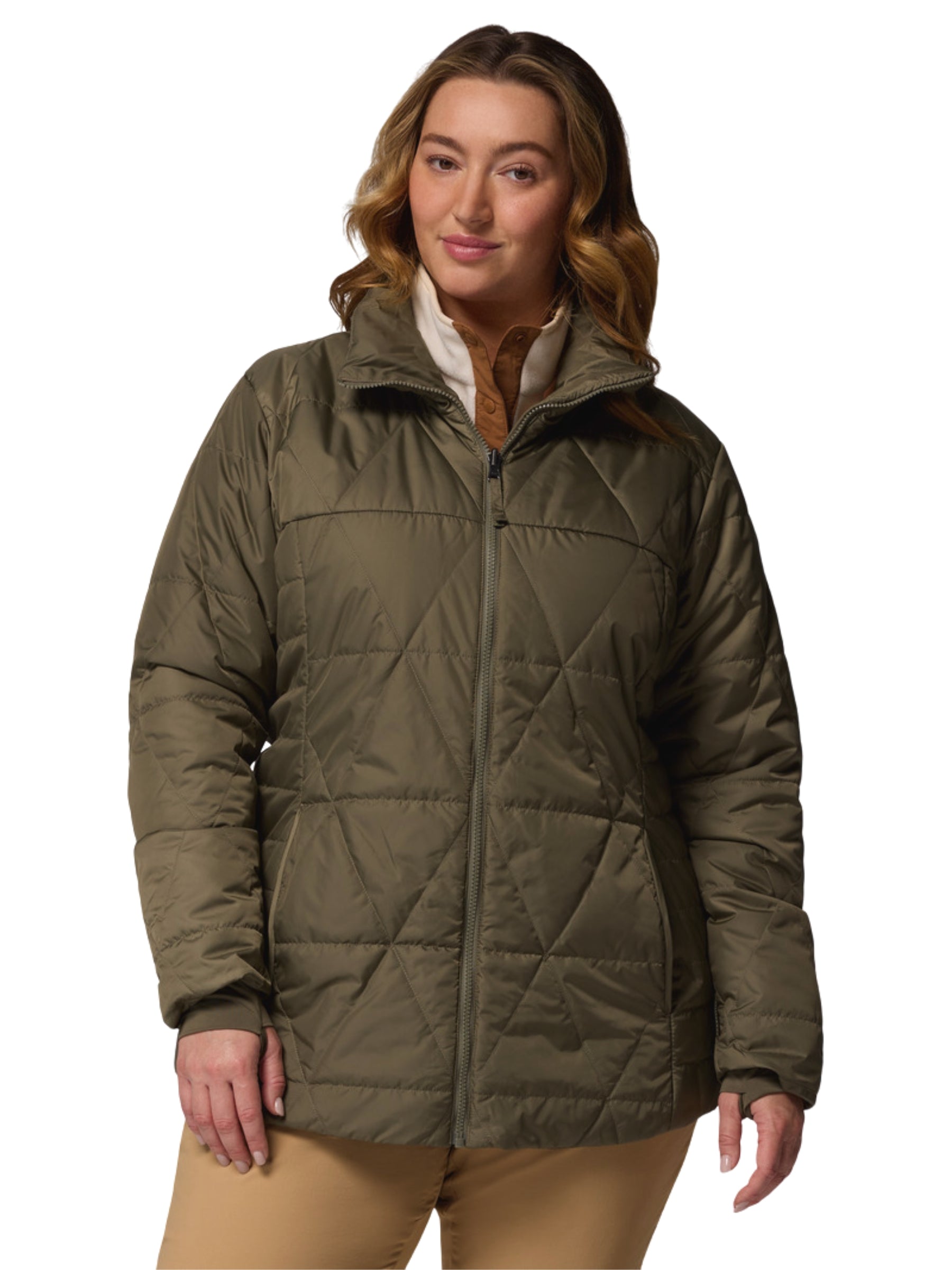 Manteau Payton Pass II Interchangeable Taille Plus - Greenscape
