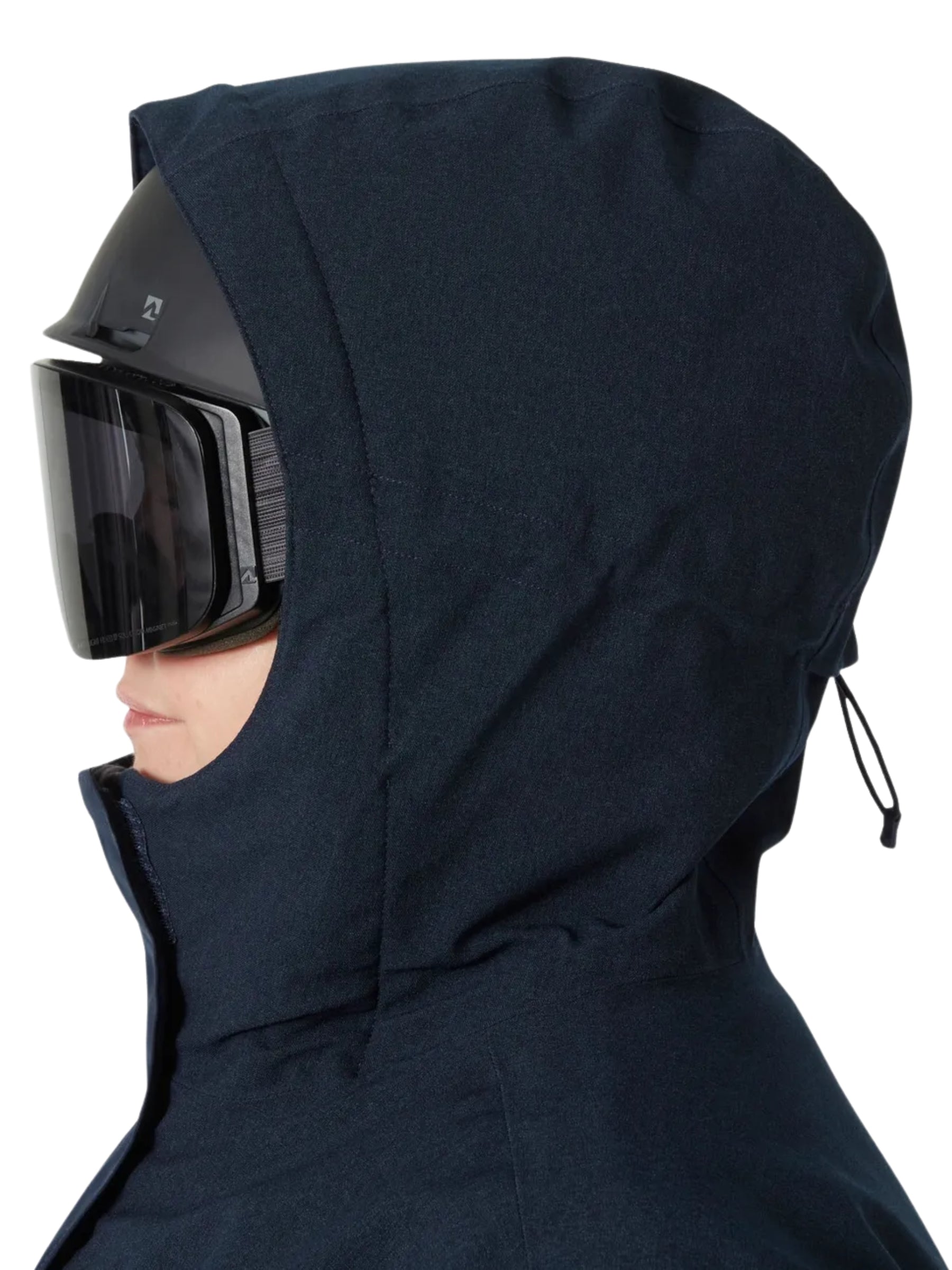 Snowplay Plus Size Coat - Navy