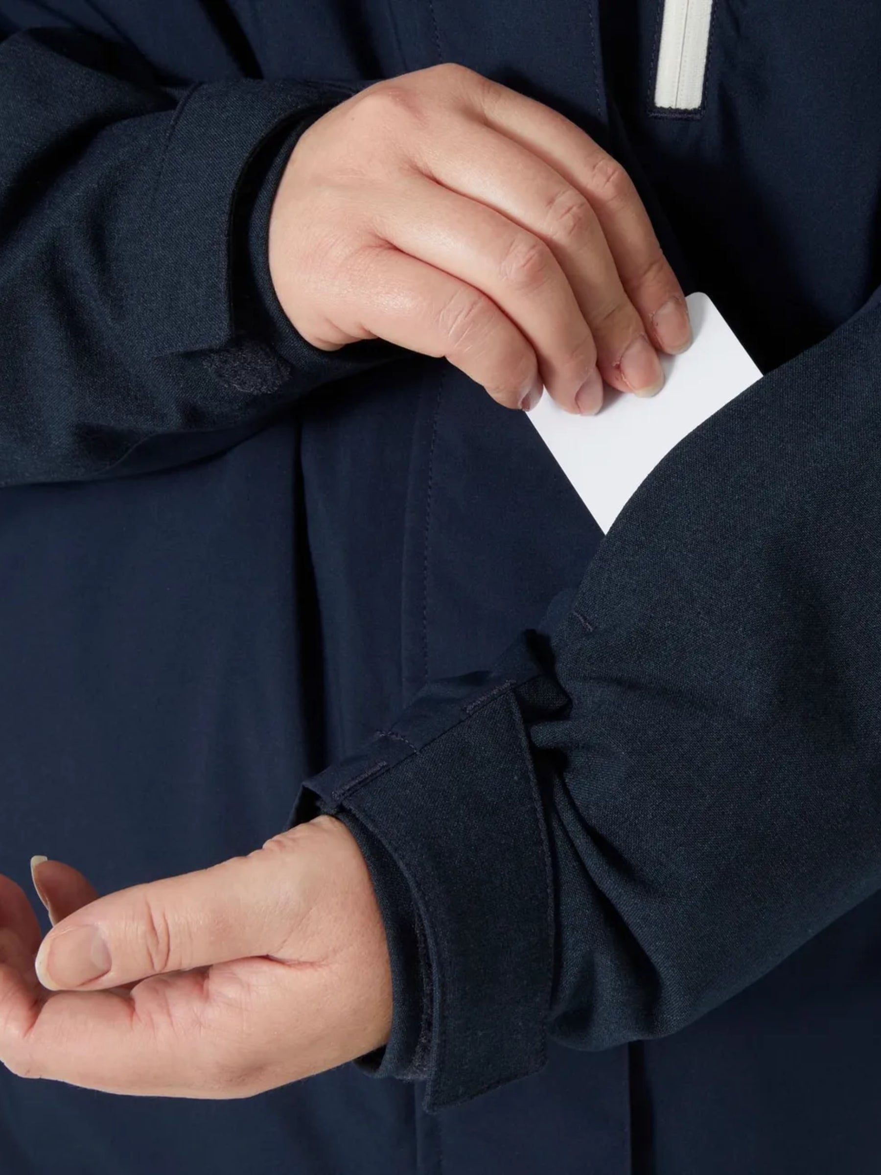 Snowplay Plus Size Coat - Navy