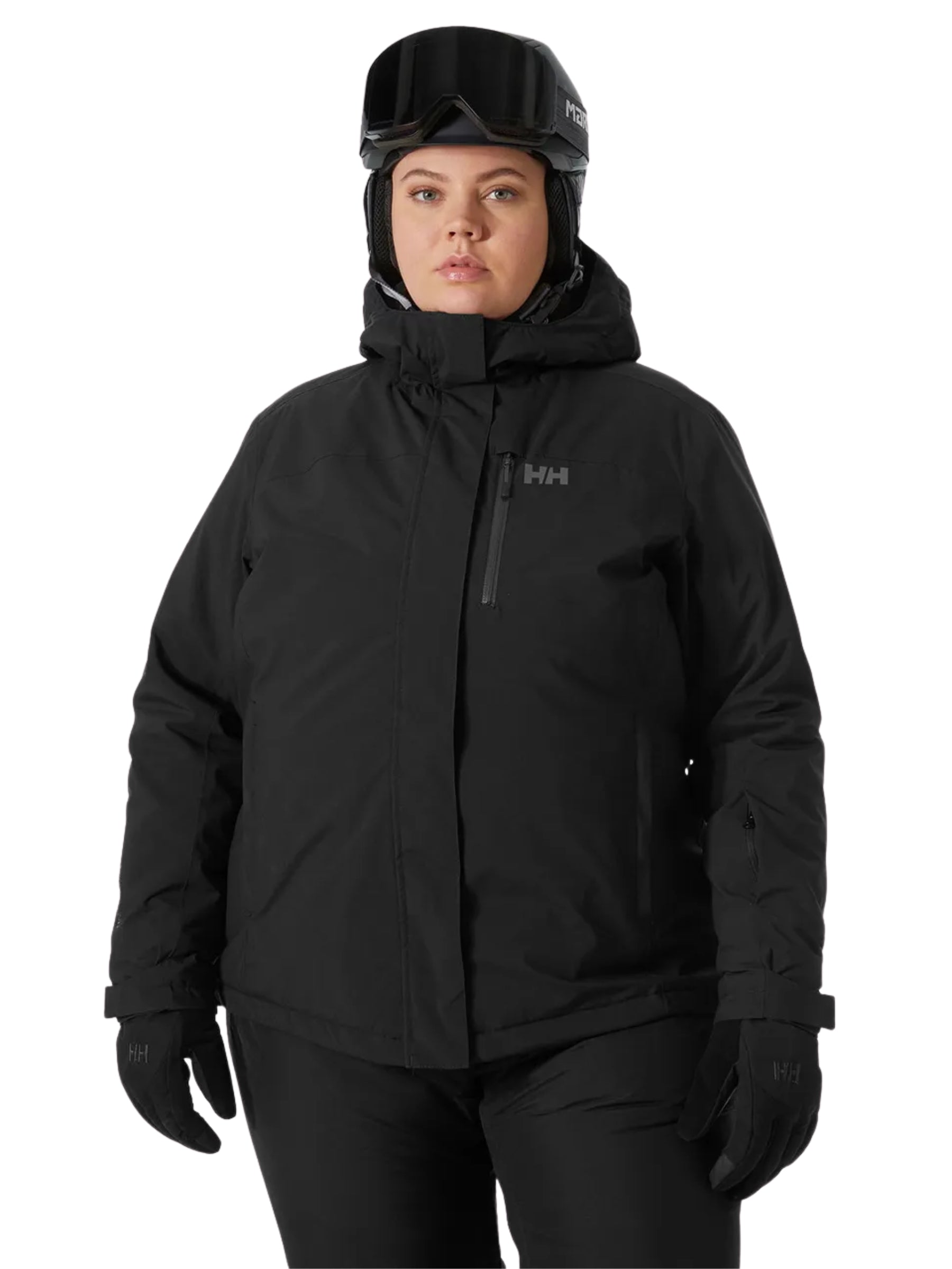 Manteau Snowplay Taille Plus - Noir