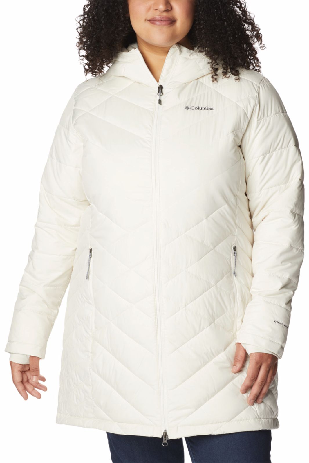  Veste Longue Taille Plus avec Capuchon Heavenly de Columbia