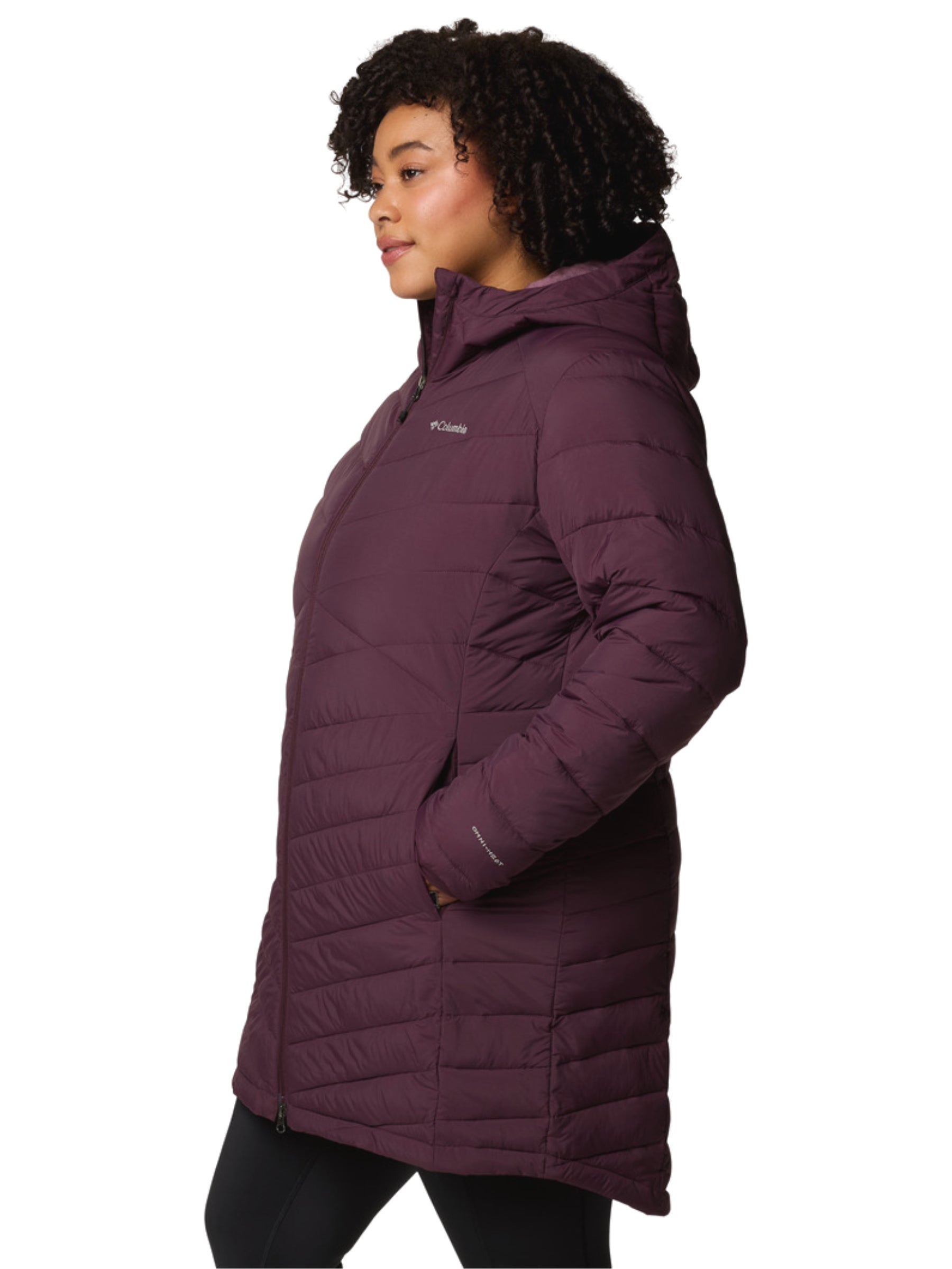 Joy Peak II Plus Size Hooded Coat - Moonvista