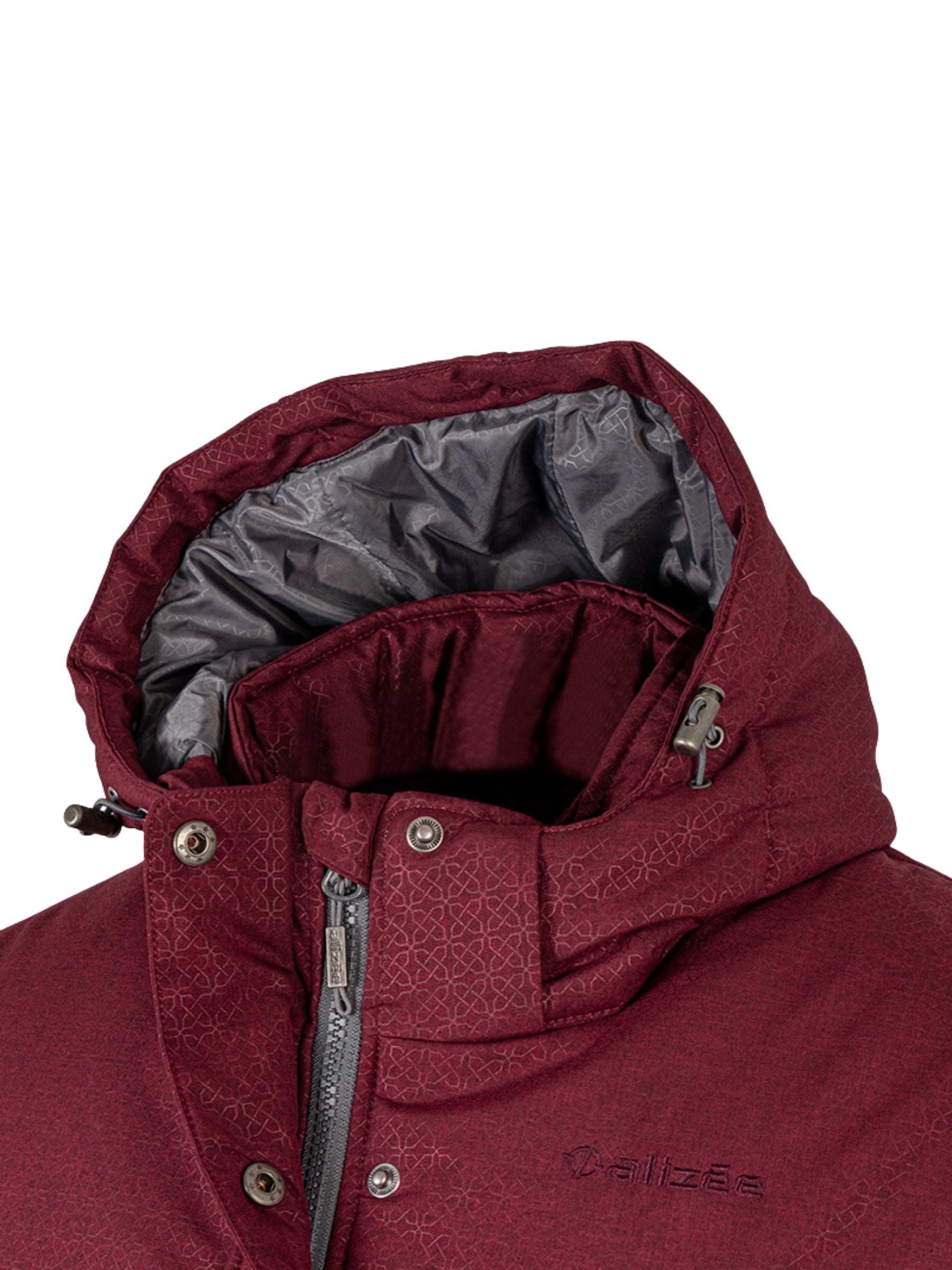 Vogue Plus Size Winter Coat - Cabernet