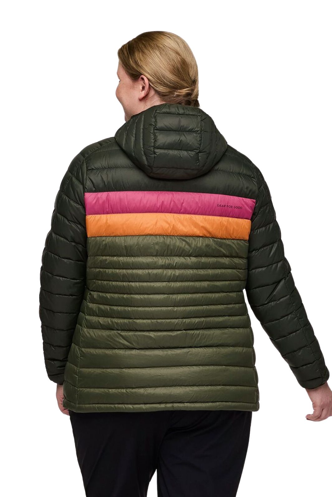 Veste Isolée en Duvet à Capuchon Fuego Down Taille Plus (Woods & Fatigue) de Cotopaxi