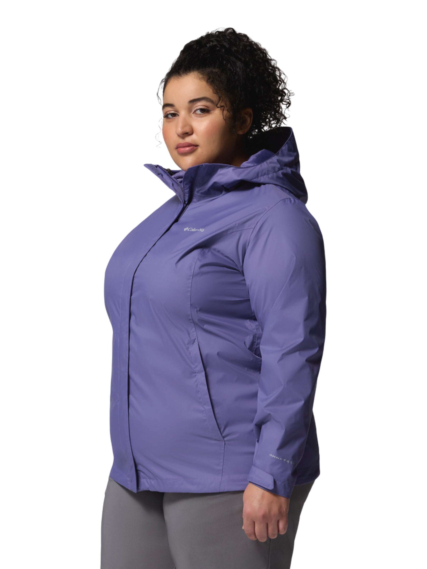 Arcadia II Plus Size Coat - Stormwatch