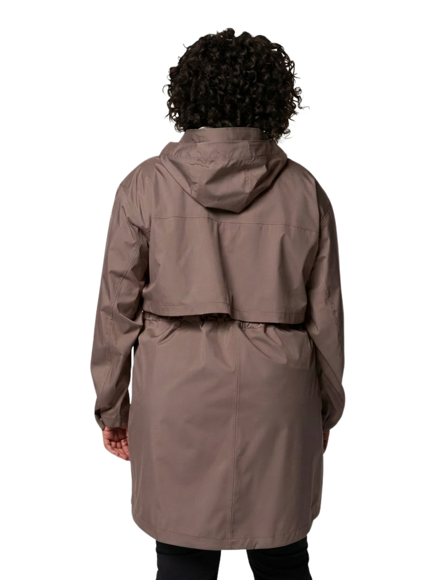 Weekend Adventure II Long Shell Coat Plus Size - Iron