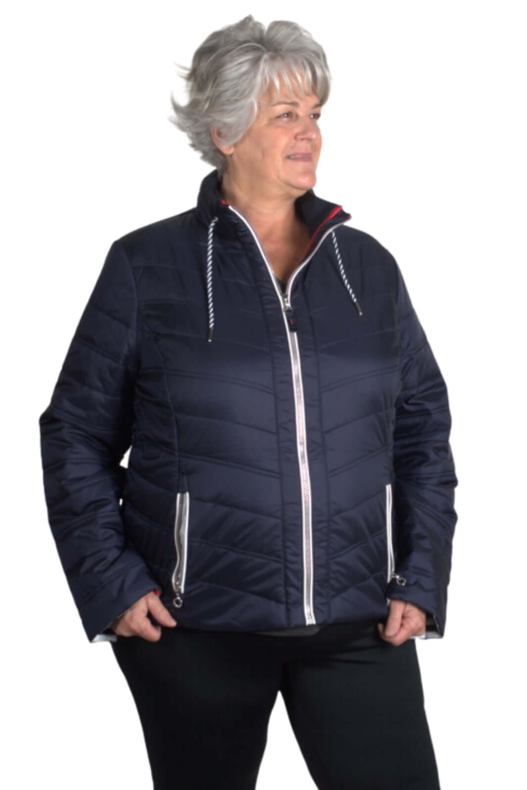 Manteau Matelassé Elizabeth Taille Plus de Junge