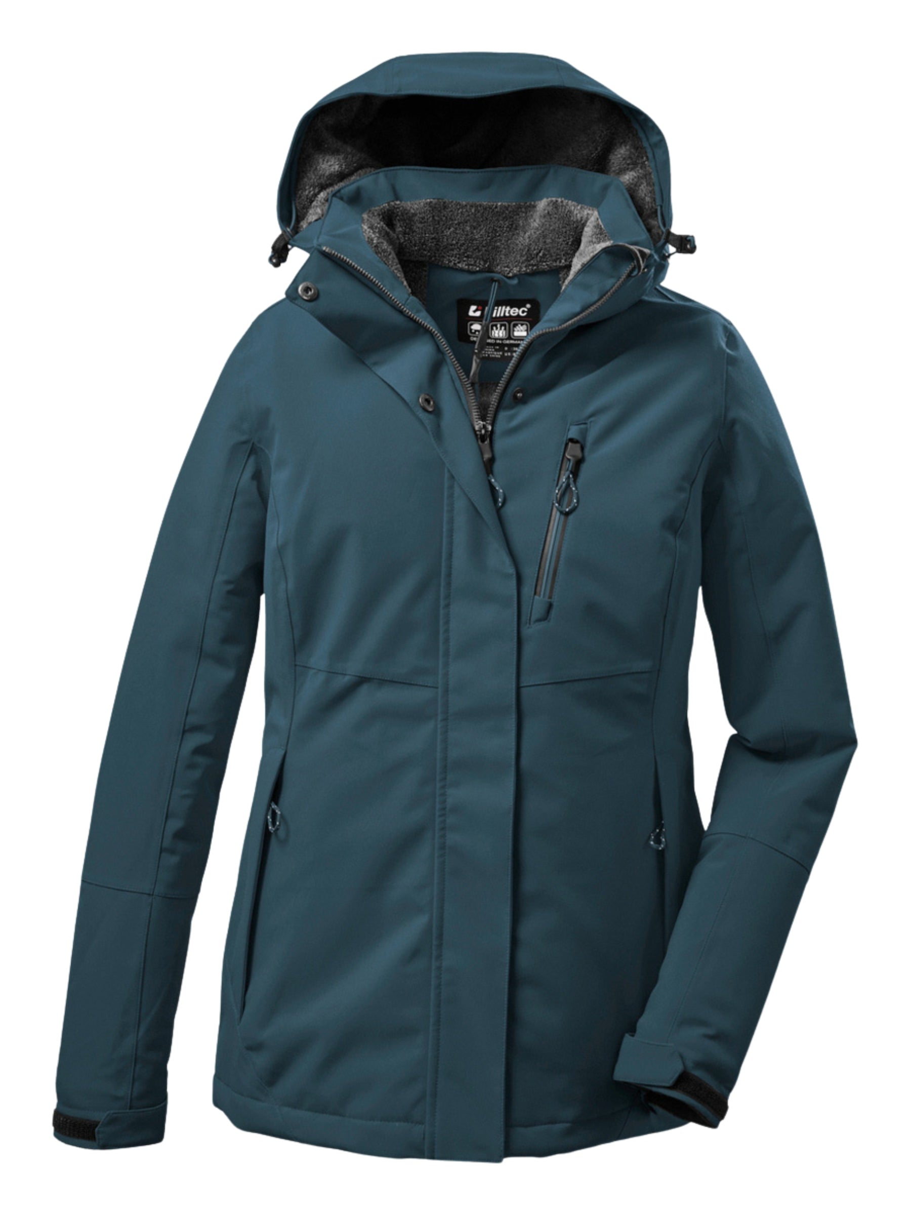 Manteau KOW 140 Taille Plus - Light Petrol