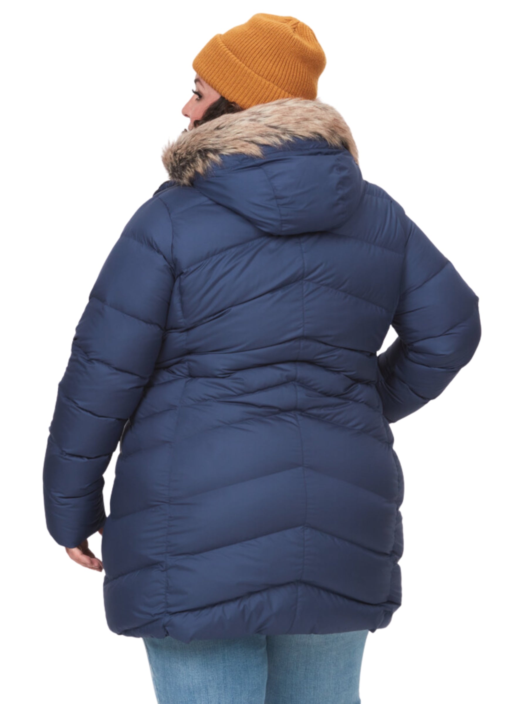 Manteau d'Hiver Montréal Taille Plus (Marine) de Marmot