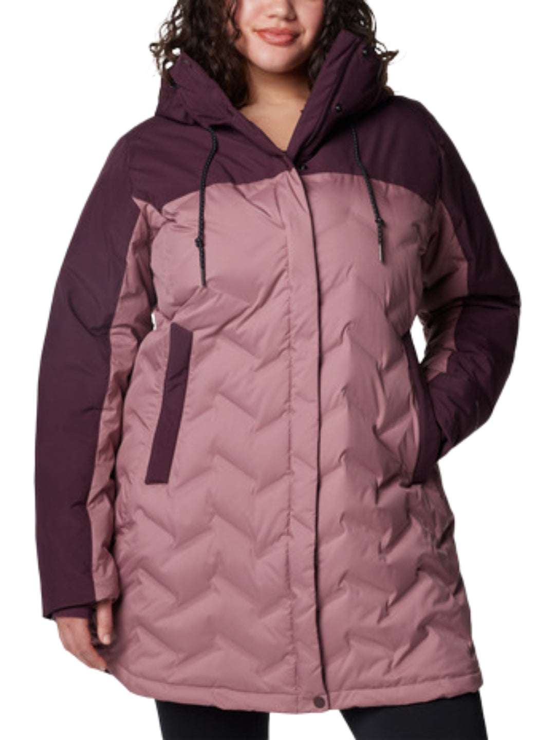 Mountain Mid-Length Coat Croo III Plus Size from Columbia