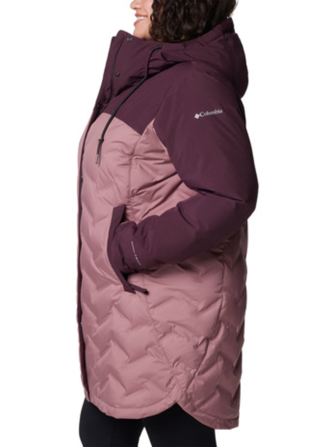 Mountain Mid-Length Coat Croo III Plus Size from Columbia