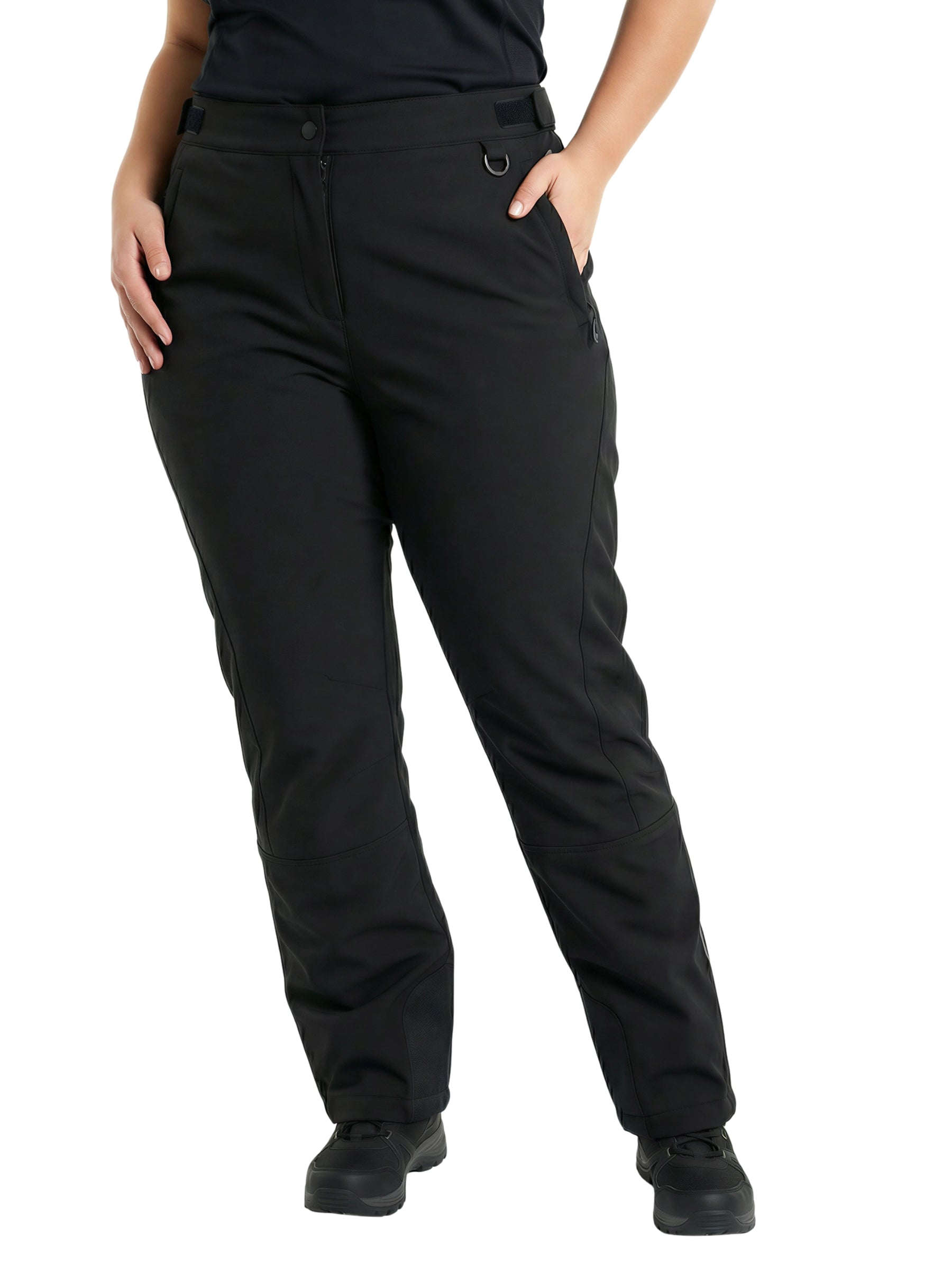 Pantalon Downhill R Taille Plus - Noir