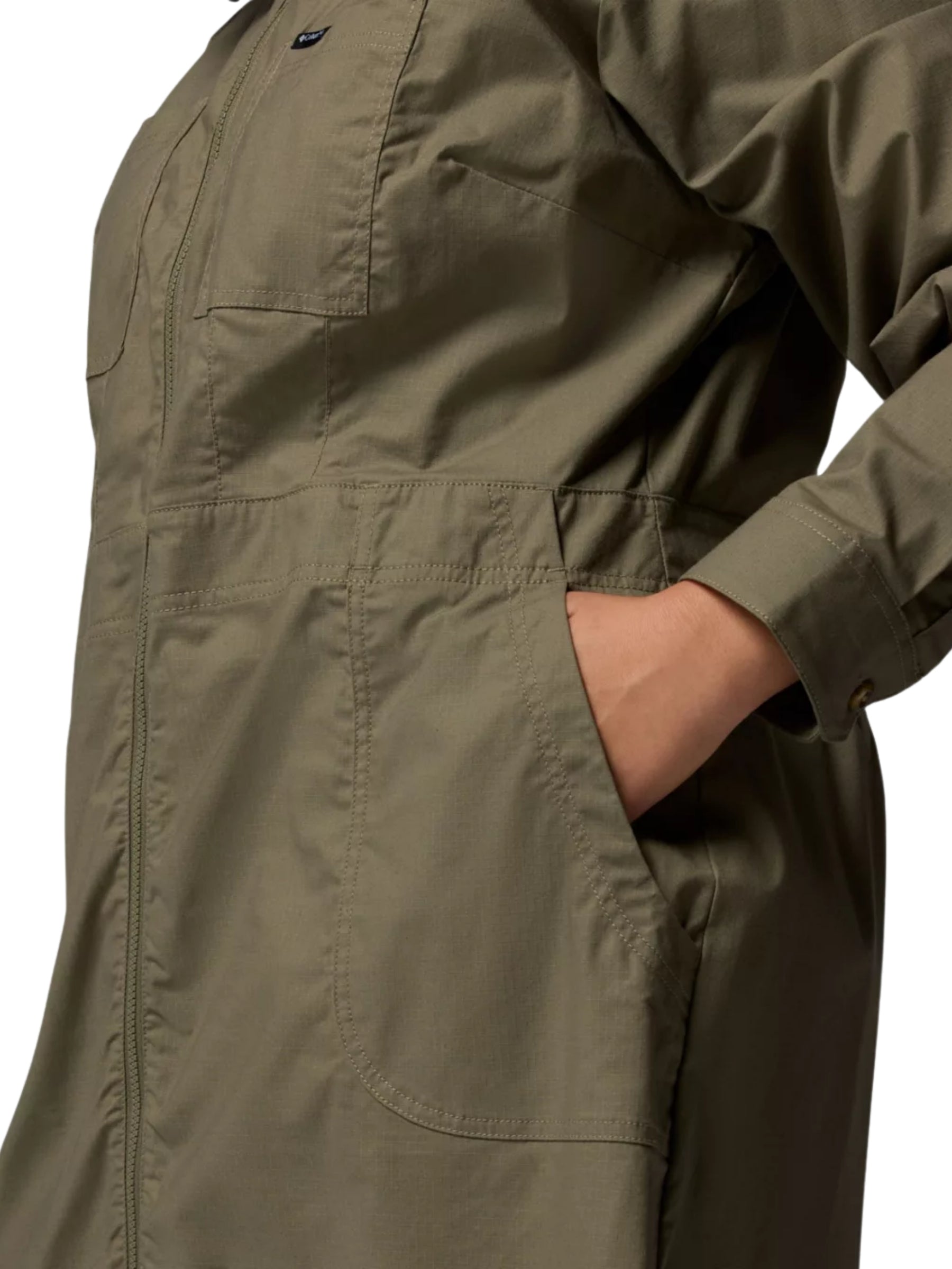 Robe Brea Falls Taille Plus - Stone Green