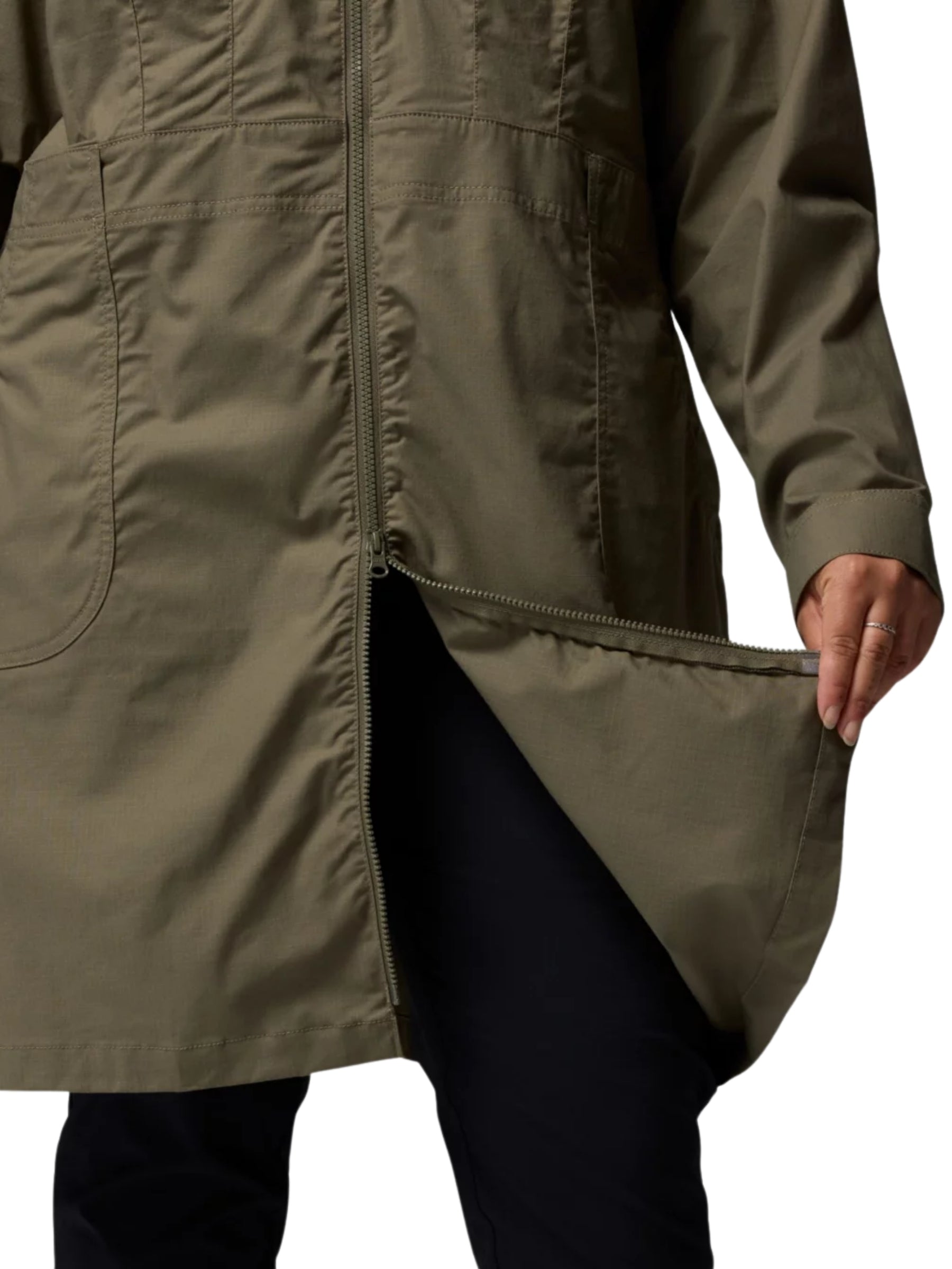 Robe Brea Falls Taille Plus - Stone Green